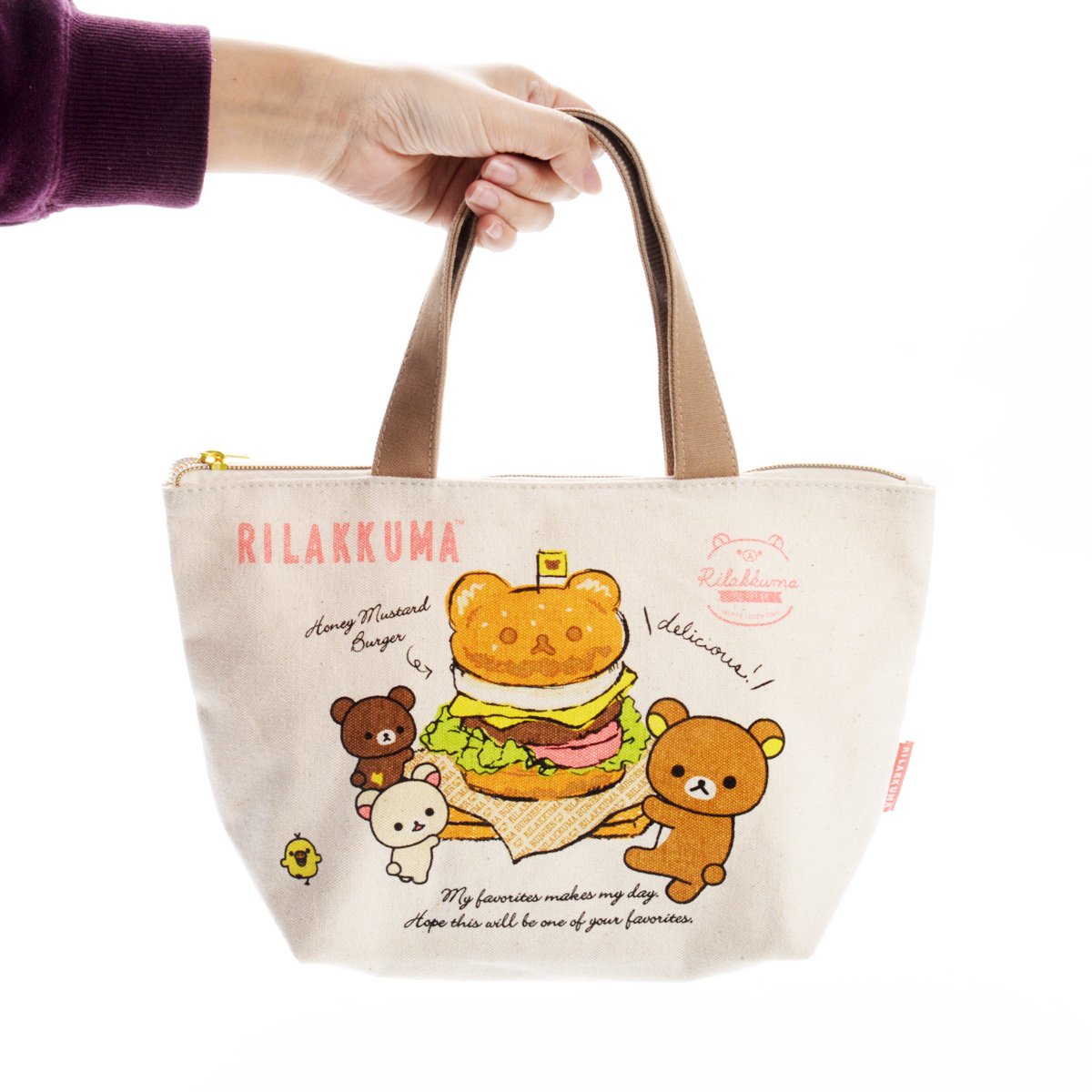 Rilakkuma Lunch Market Mini Tote Bag - Tokyo Otaku Mode (TOM)