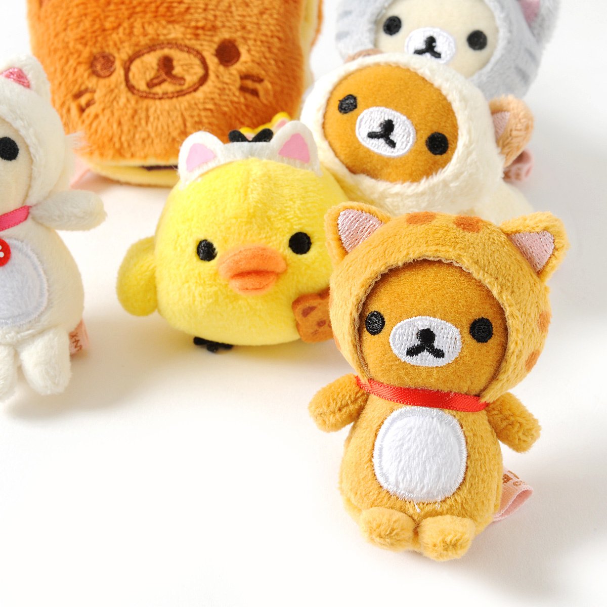 Rilakkuma Motto Nonbiri Neko Mini Plush Collection - Tokyo Otaku