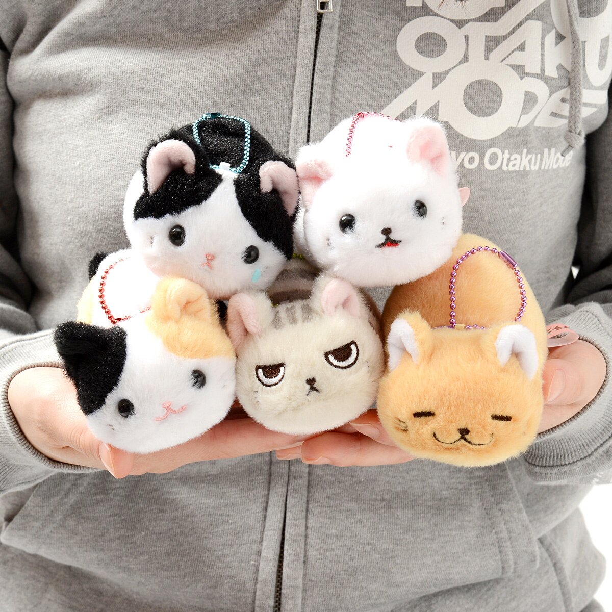 Tsuchineko Kidoairaku Cat Plush Collection (Ball Chain) - Tokyo Otaku ...