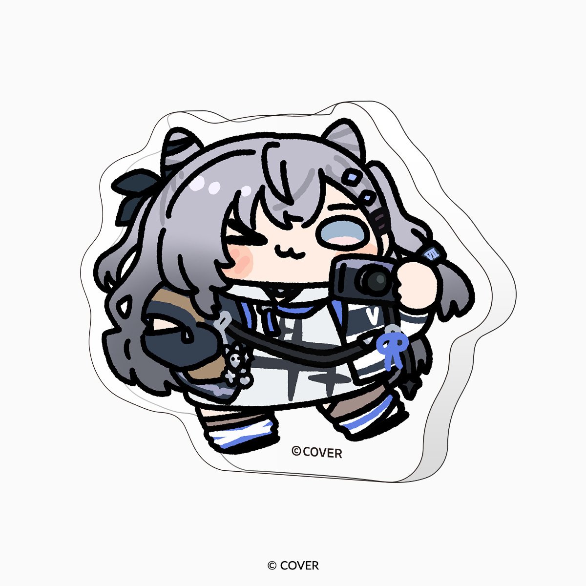hololive Meet 2025 Chibi Illustration Acrylic Mini Figure - Vestia 