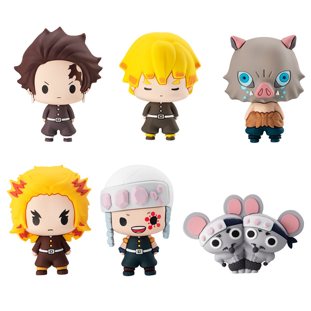 Chokkorin Mascot Kimetsu no Yaiba / Demon Slayer 6 Pack Box Reissue