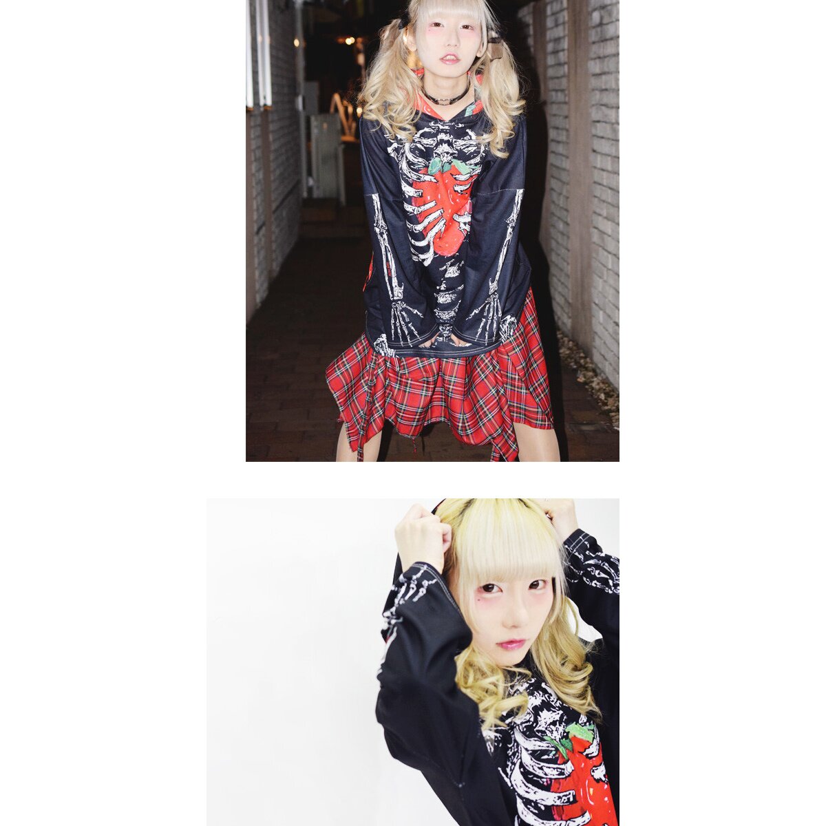ACDC RAG Strawberry Hoodie Dress - Tokyo Otaku Mode (TOM)