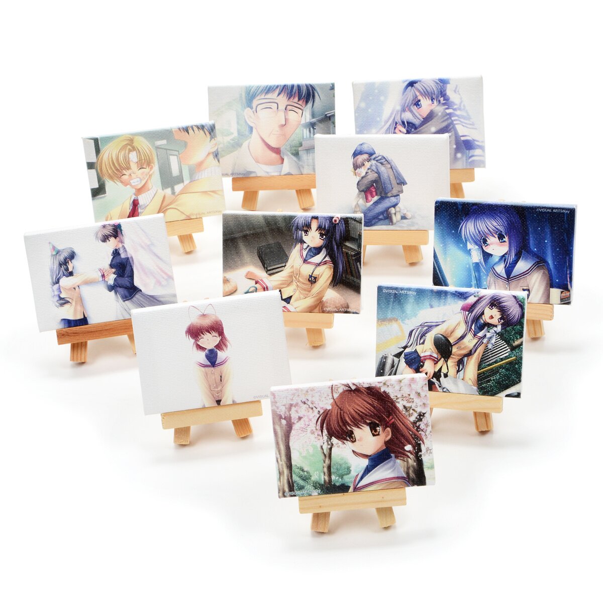 CLANNAD Character Setteishu Art Works Design Ltd Booklet Japan