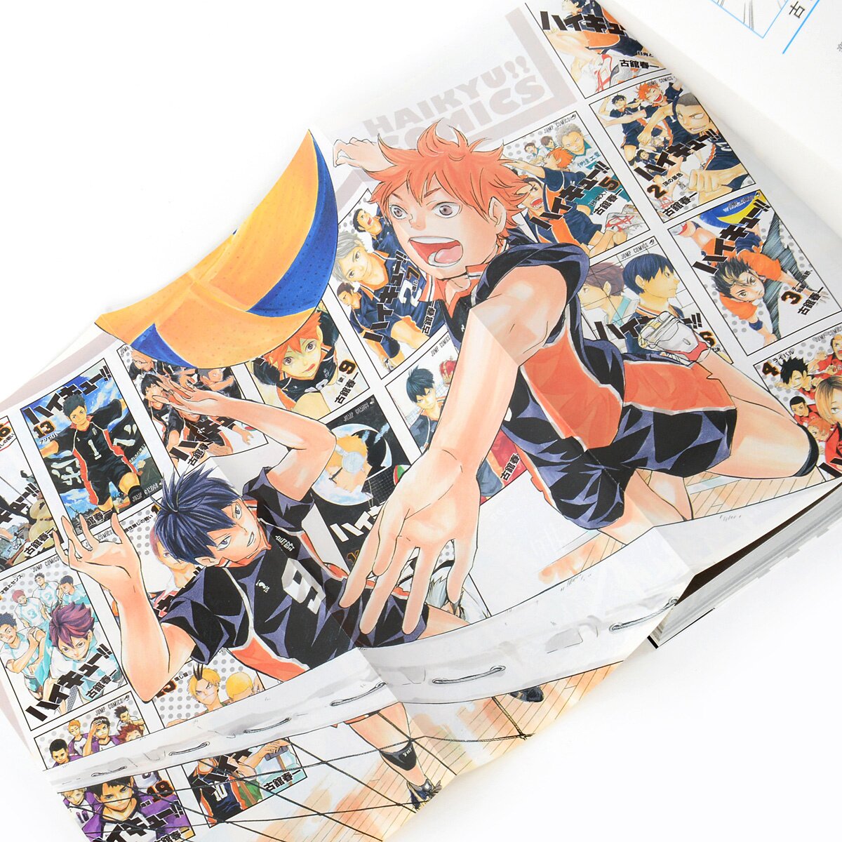 My favorite pages from recently bought Haikyuu Complete Illustration Book :  r/haikyuu