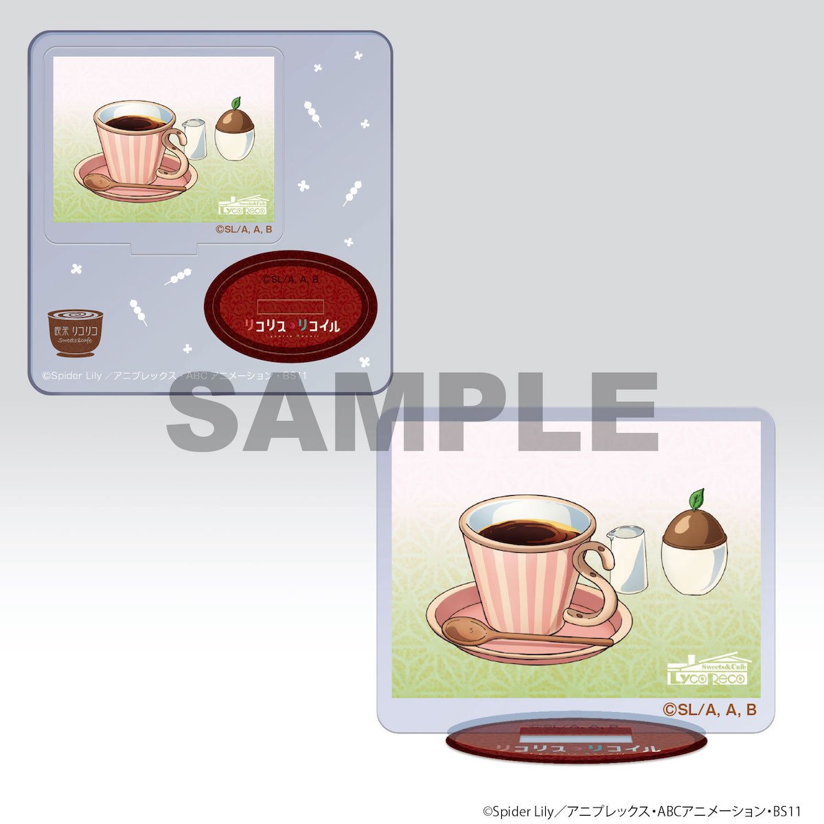 Lycoris Recoil Trading Acrylic Stand Collection Complete Box Set