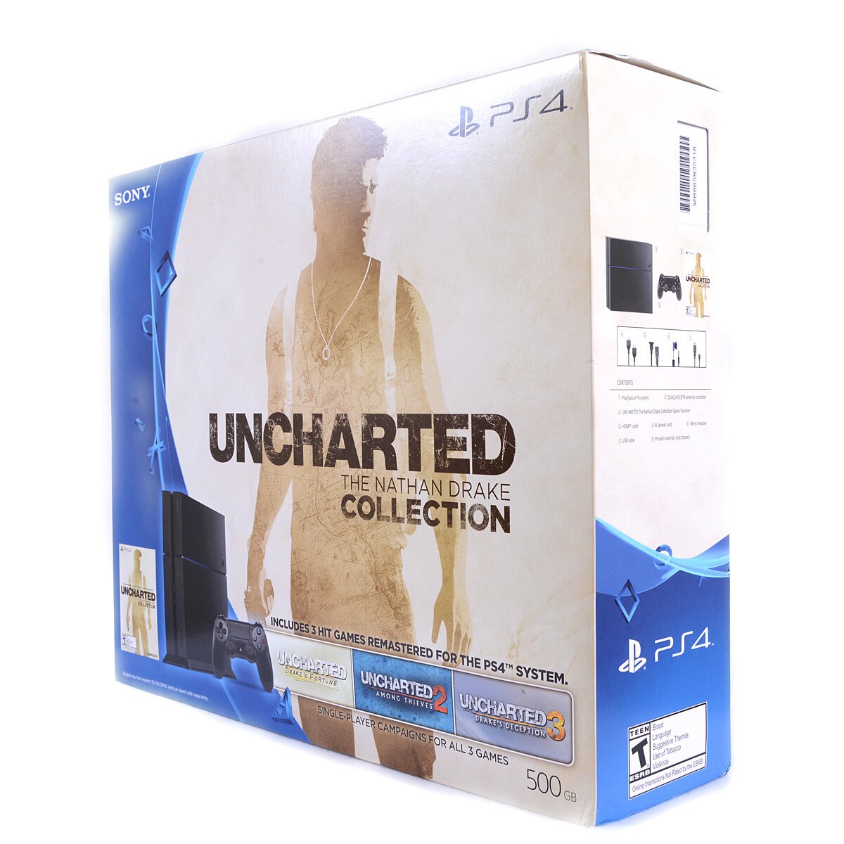 PlayStation 4 Uncharted: The Nathan Drake Collection 500GB Bundle - Tokyo  Otaku Mode (TOM)