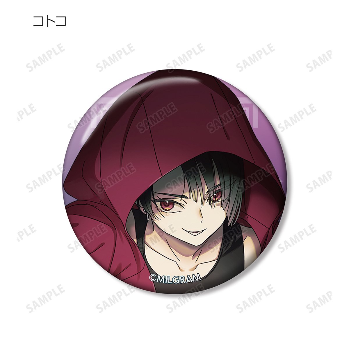 Milgram 3rd Anniversary Ver. Trading Pin Badge (1-Pack) - Tokyo