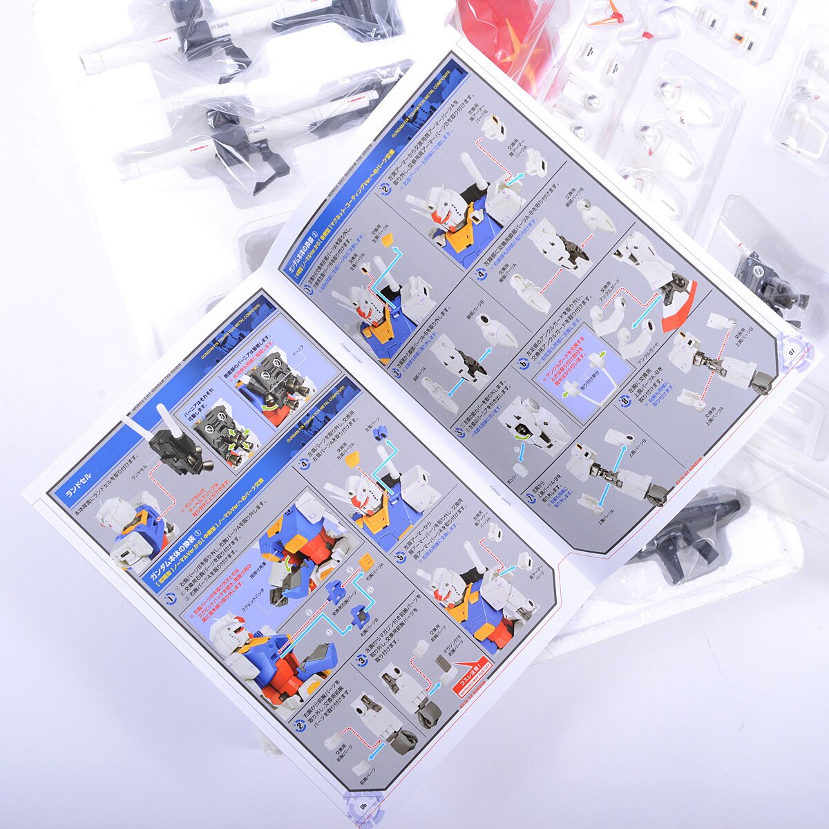G.F.F.M.C. Gundam: The Origin RX78-02 Gundam (Re: Package): Bandai