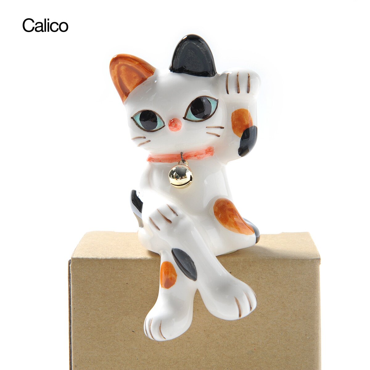 Calico Cat Figurine, Figurines, Calico Cat Gifts