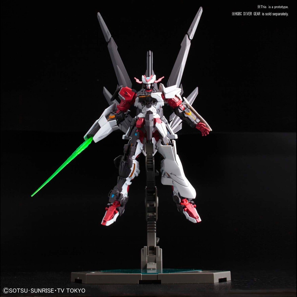 Bandai Spirits Gundam Build Divers Gundam Double Odiver, scala