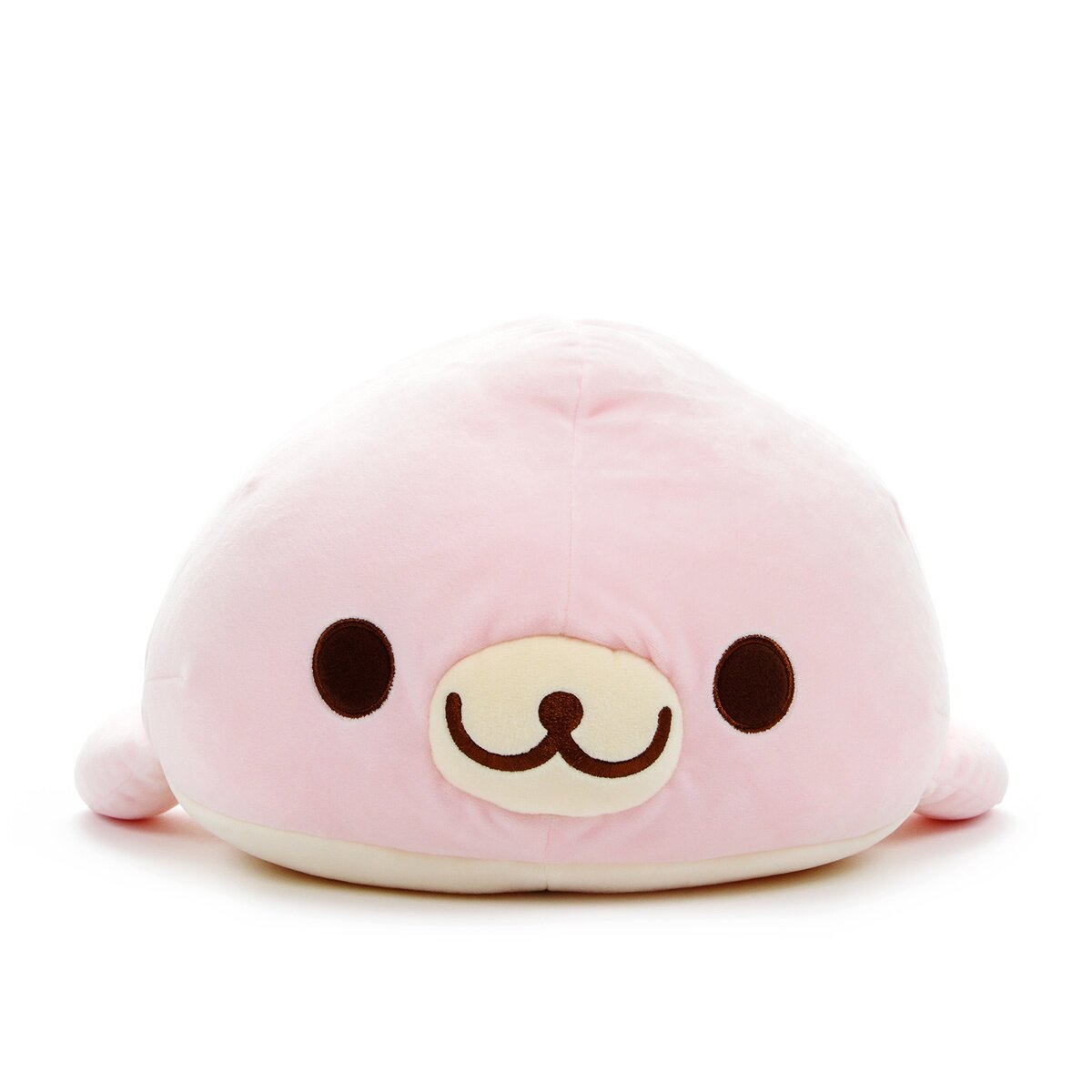 口コミ・レビュー評価が高いおすすめ人気商品の通販 Mamegoma Sakuragoma San Plush: Large Extra Mochi Mochi Super あみぐるみ