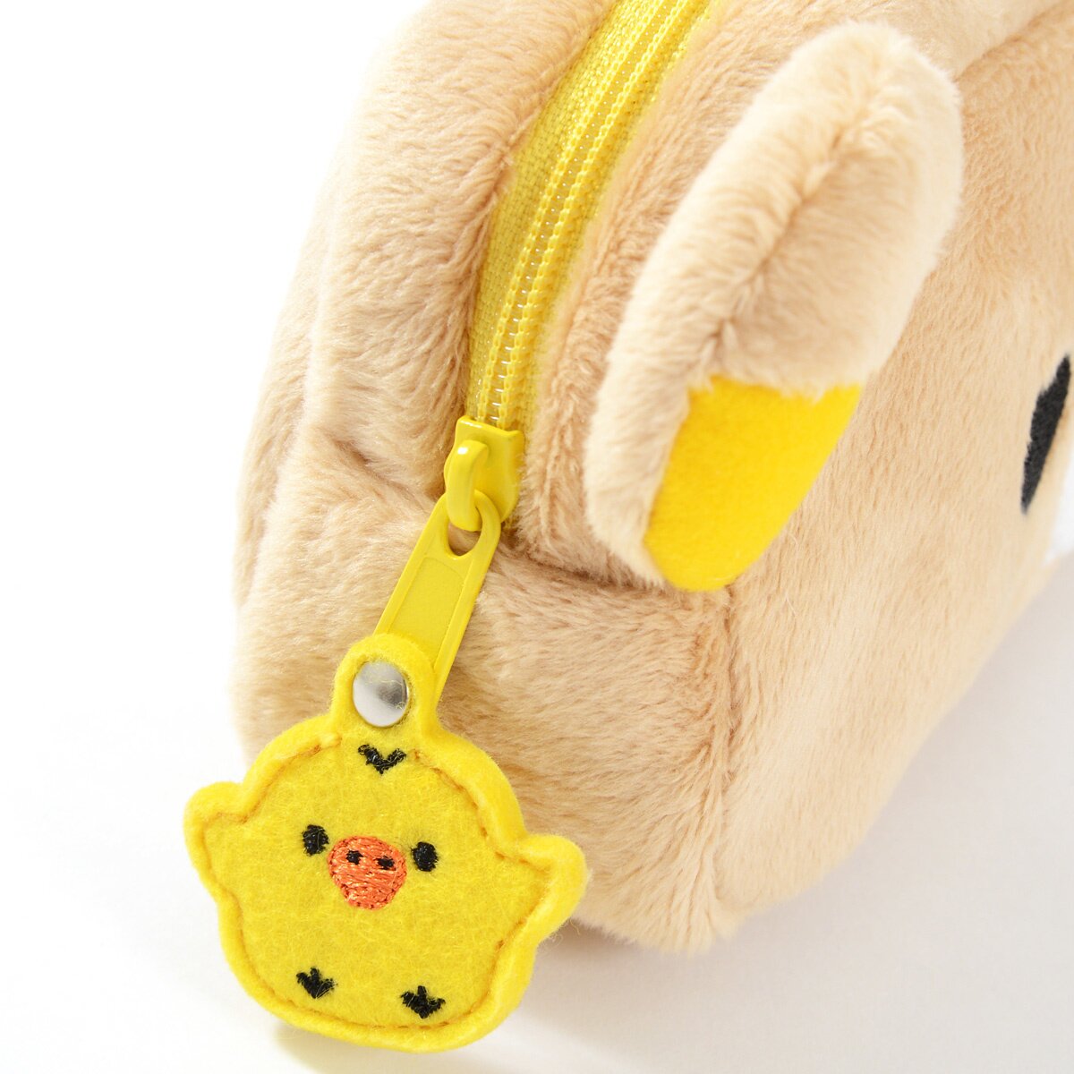 Rilakkuma Face Plush Pen Pouches