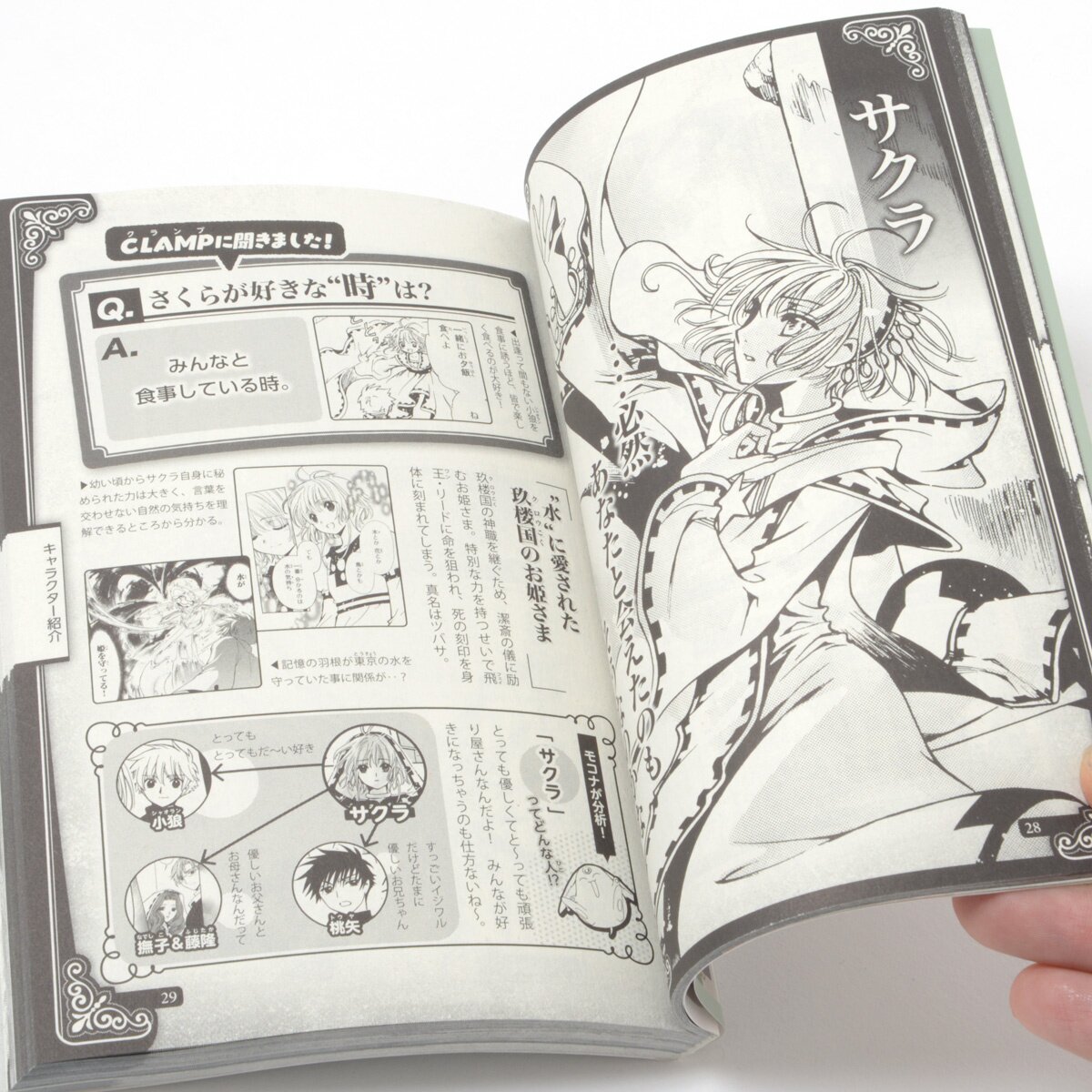 Tsubasa Official Guide Book Caractere Chronicle