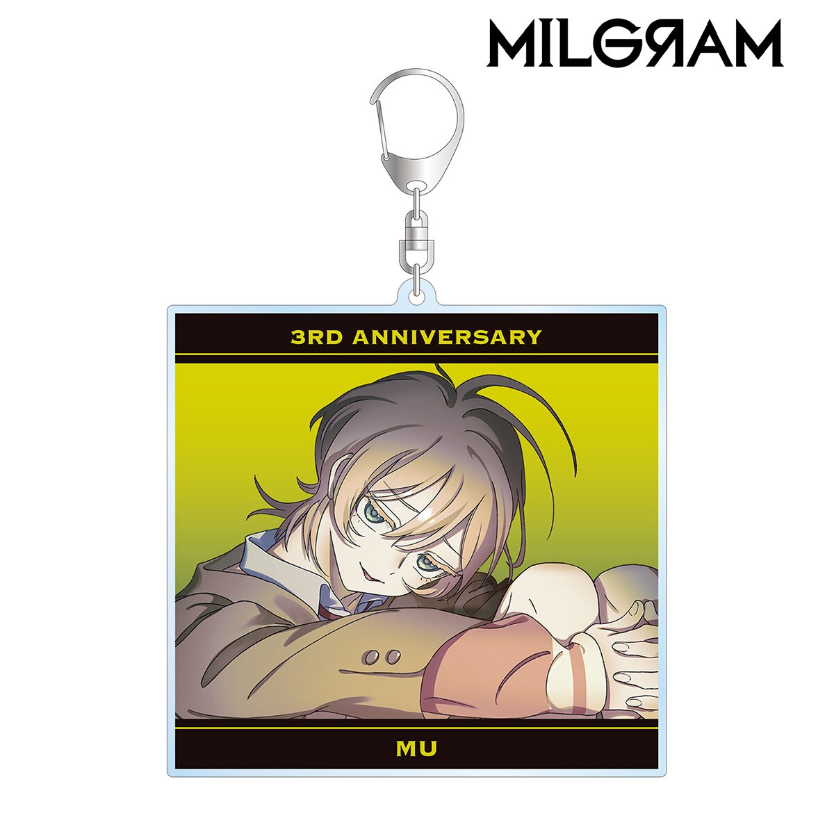 MILGRAM Milgram 绘制插画Amanne 3rd Anniversary ver. BIG亚克力钥匙