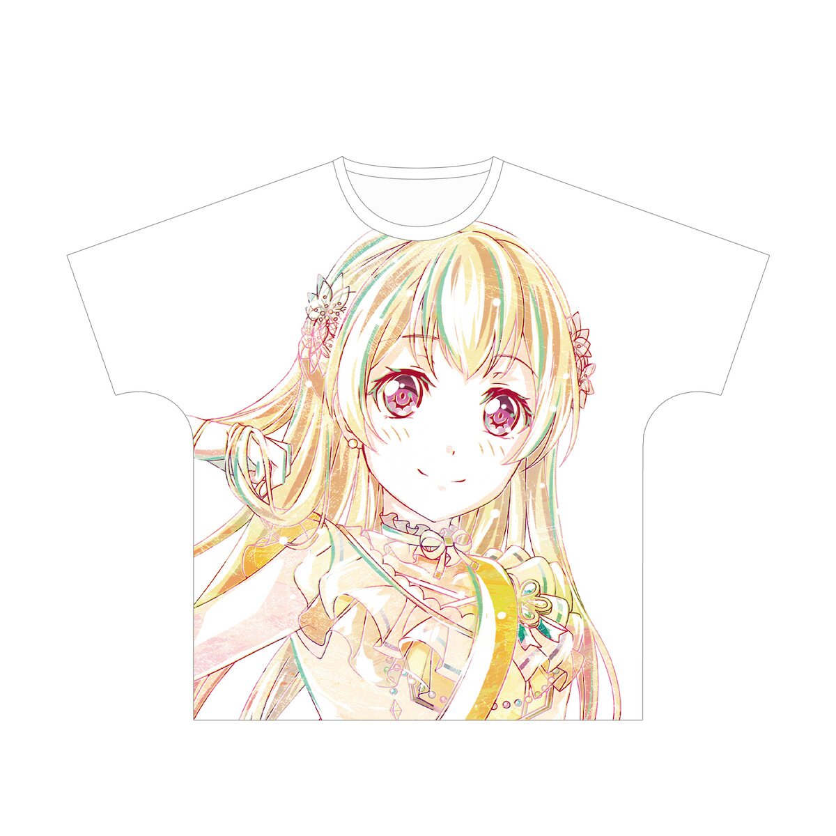 CDJapan : BanG Dream! Girls Band Party! Mashiro Kurata Ani-Art Full Graphic  T-shirt Unisex Vol.3 XL Collectible