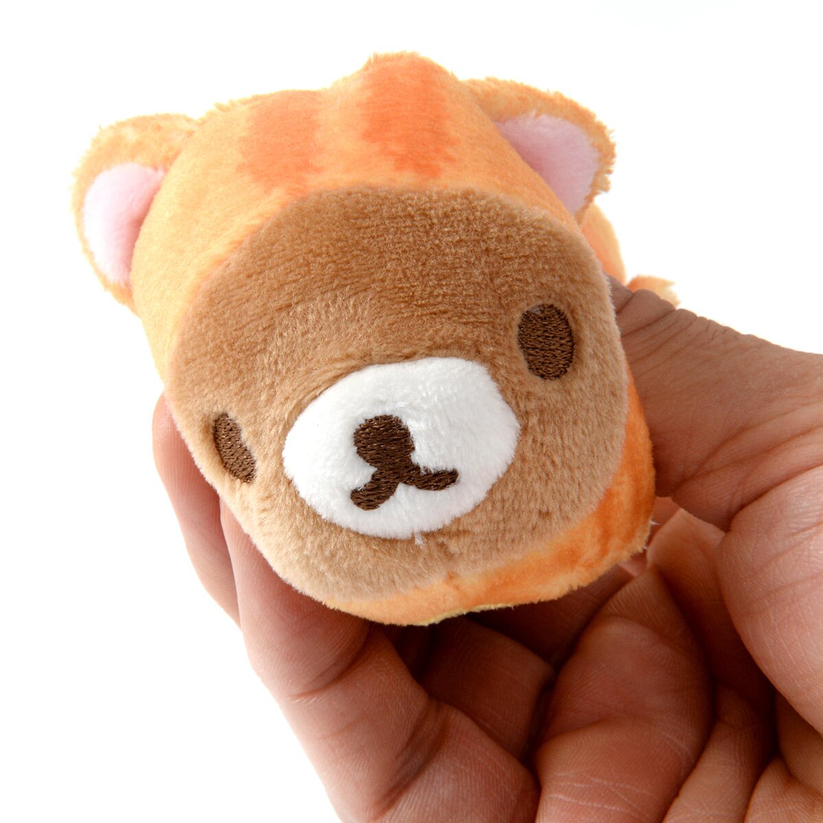 Rilakkuma Nonbiri Neko Mochipettan Palm-Sized Plush: San-X - Tokyo ...