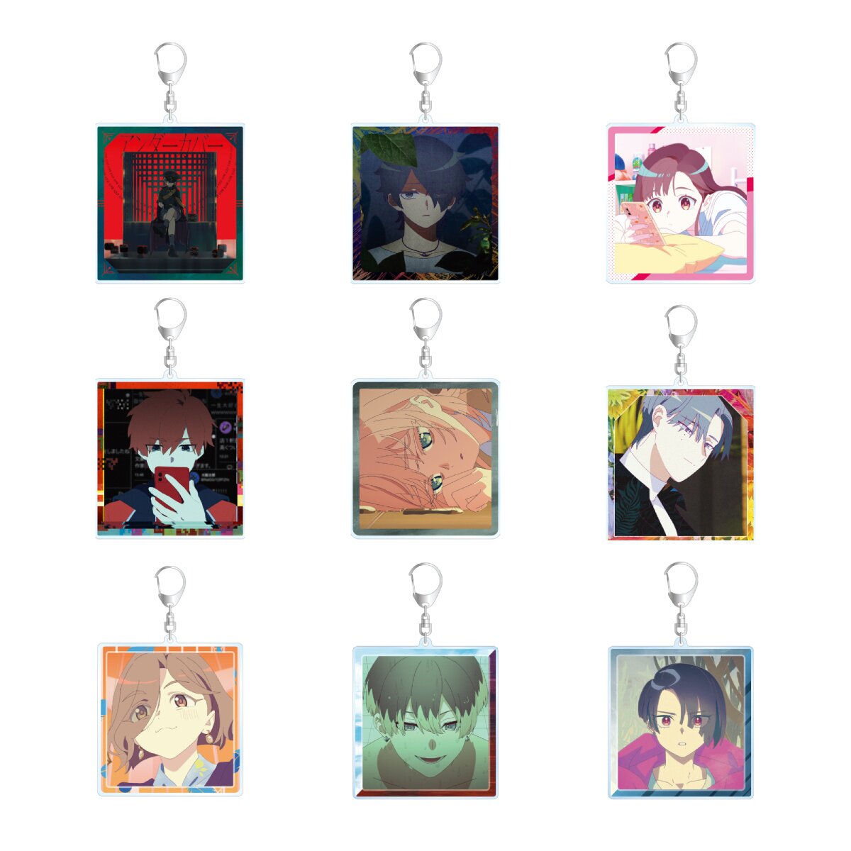 Milgram Undercover MV Big Acrylic Acrylic Keychain Collection - Tokyo ...