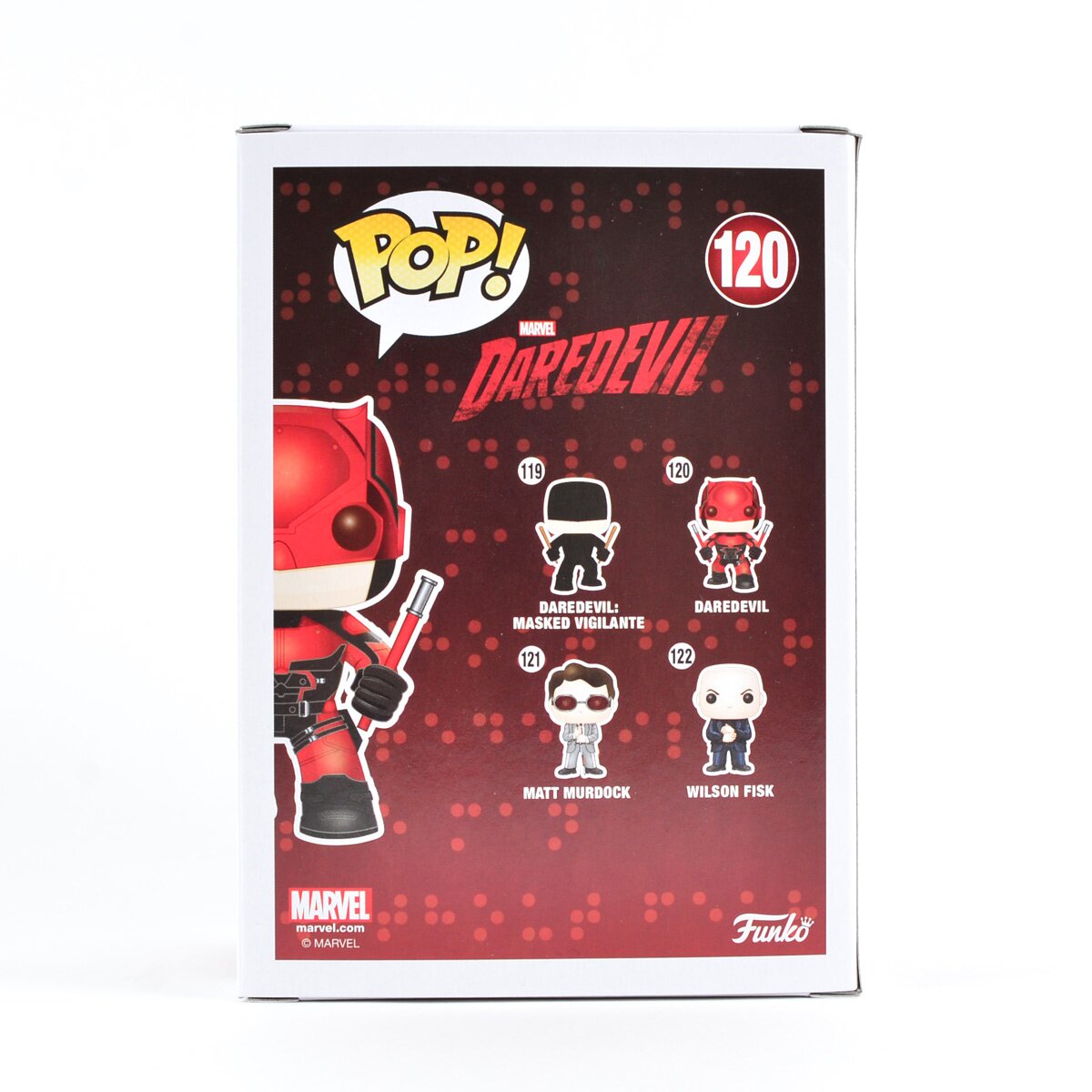 Funko Pop Wilson Fisk 122 + offers Daredevil 120 Vaulted Vigilante Kingpin Symbiote