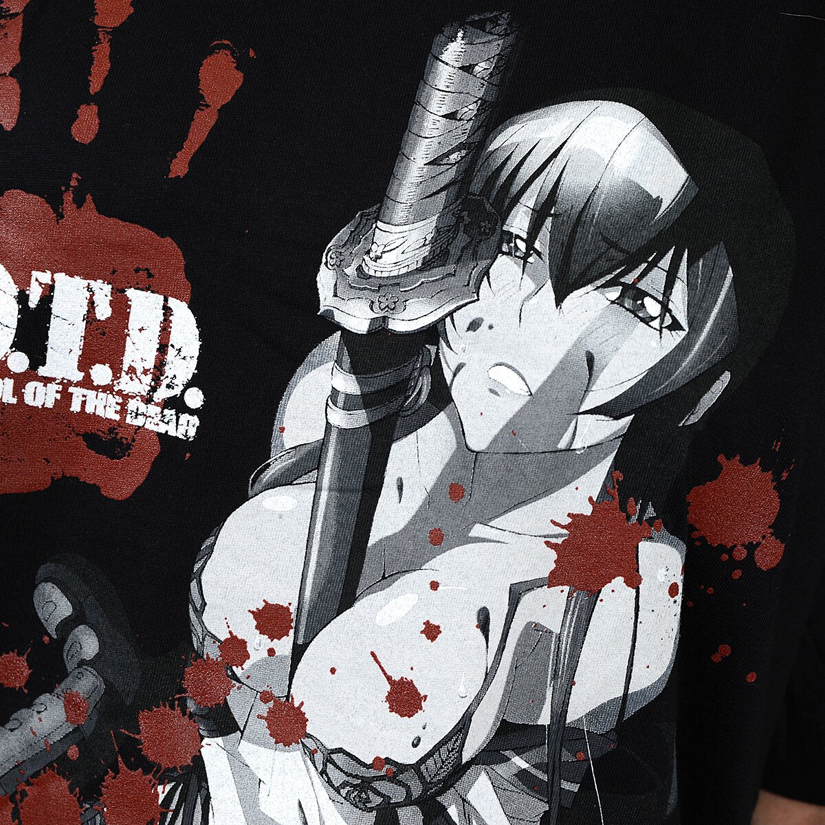HIGH SCHOOL OF THE DEAD Tシャツ High School of the Dead (HOTD) - Shizuka Marikawa - High School Of