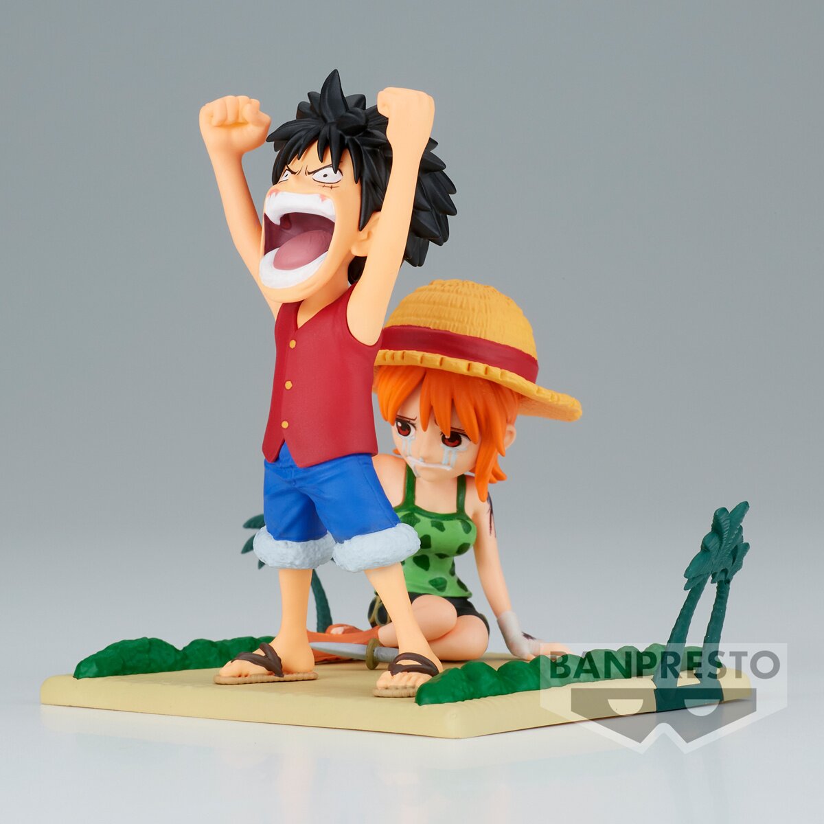 World Collectable Figure One Piece Log Stories Luffy & Nami: Banpresto -  Tokyo Otaku Mode (TOM)