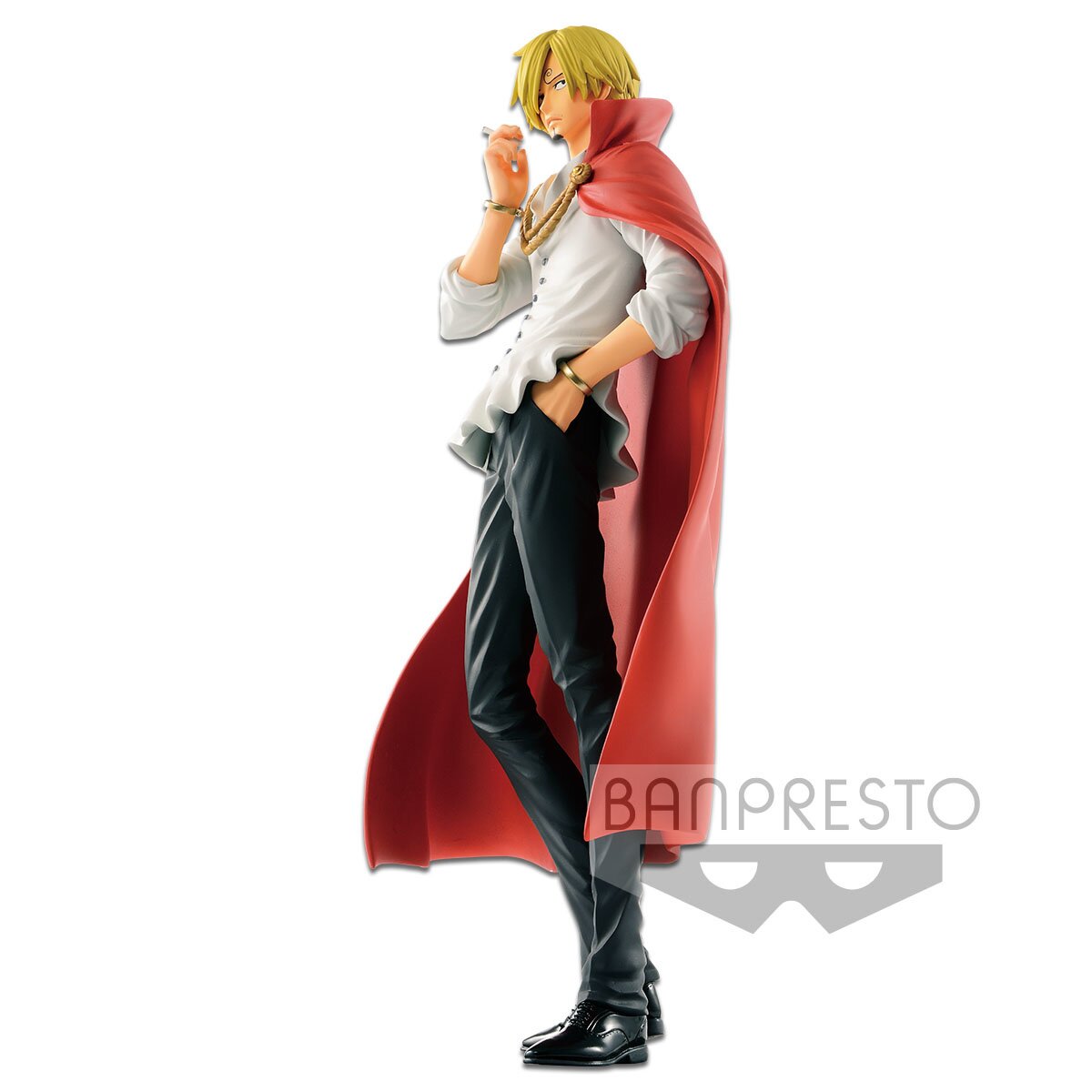 Anime One Piece GLITTER & BRAVE Sanji Red Cloak PVC Figure Statue NEW NO  BOX 