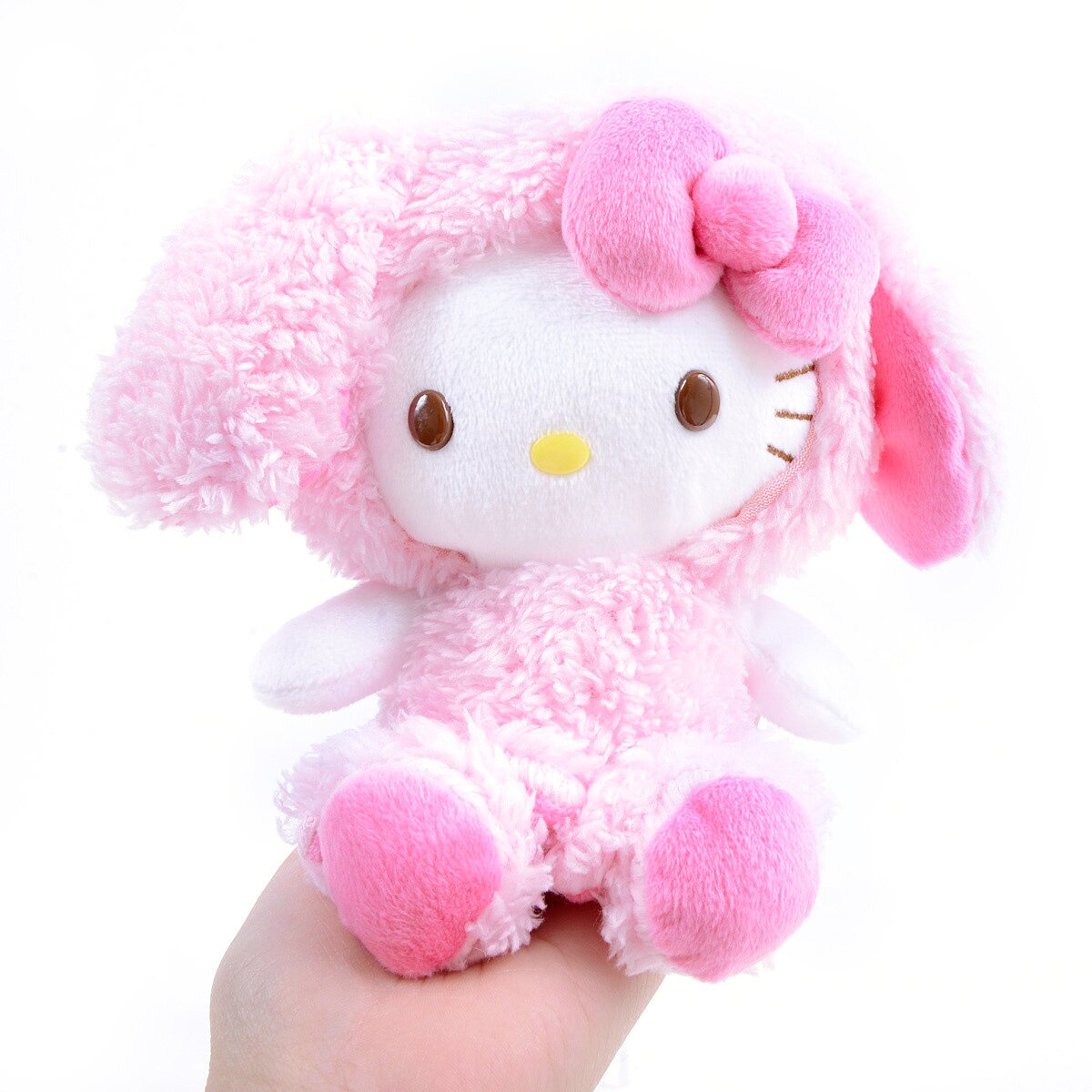 bunny plush pink