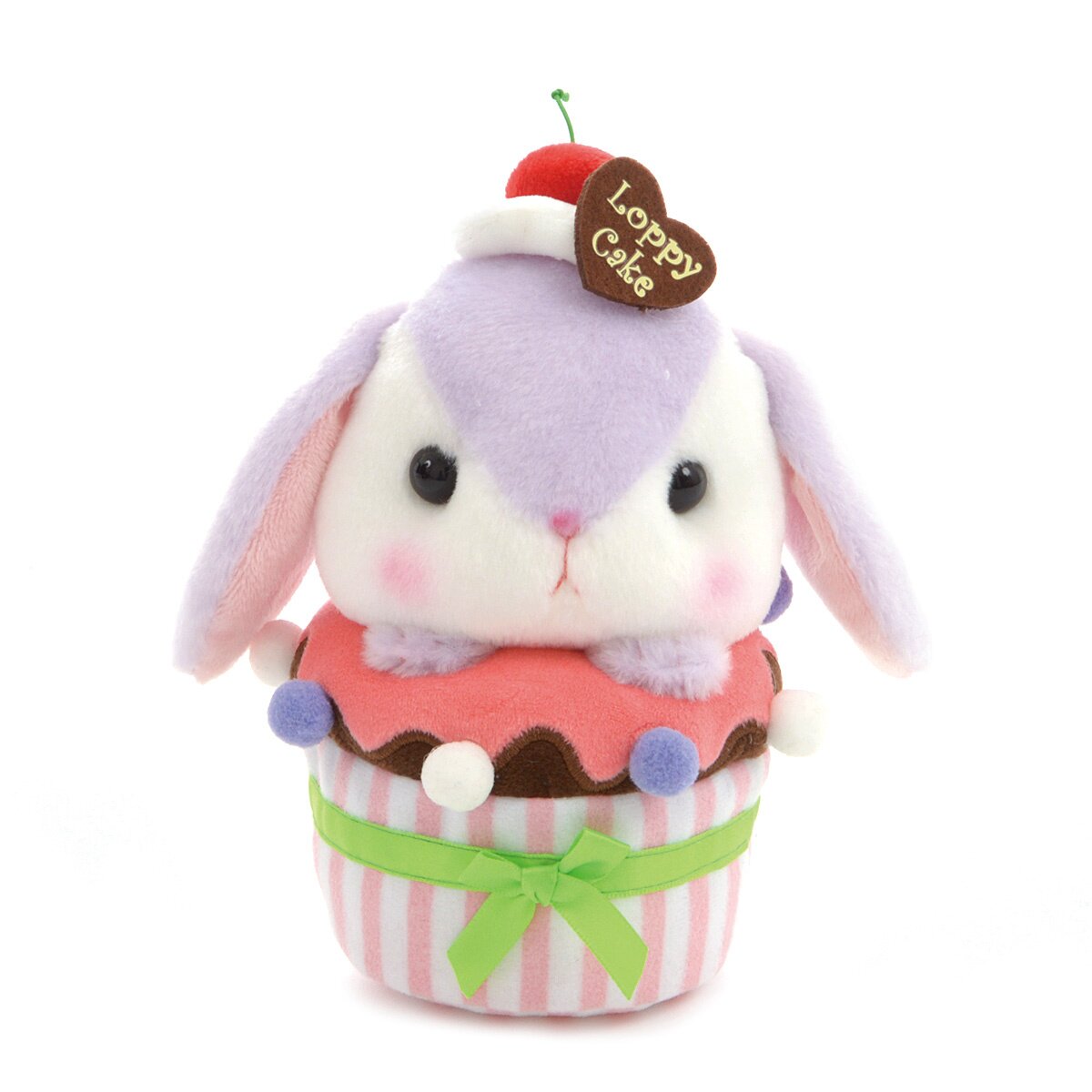 Pote Usa Loppy Cupcake Rabbit Plush Collection (Standard)