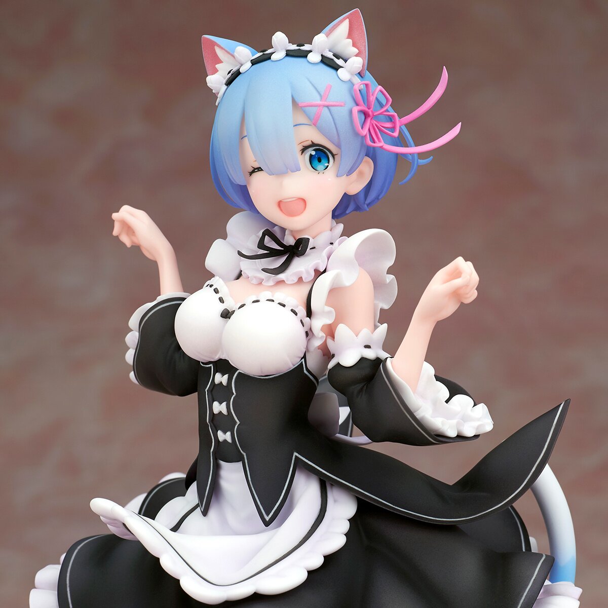 Alpha x Omega Re Zero Starting Life in Another World Rem Cat Ear Ver. 1 8 Scale Figure