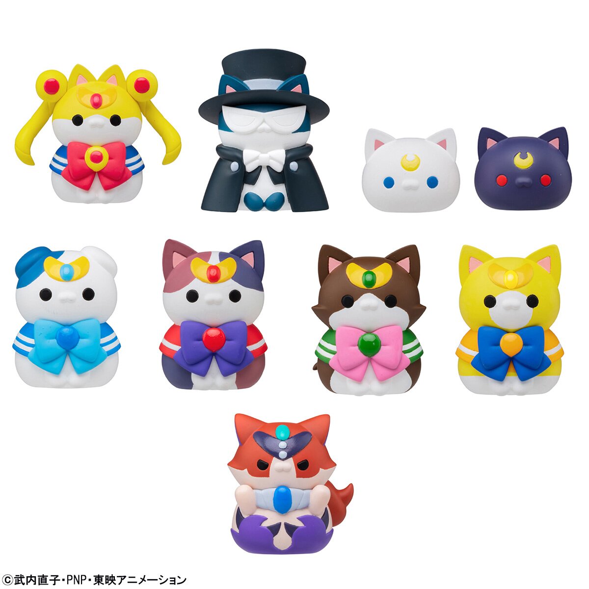 信頼も高い Mega Cat Project Sailor Moon Sailor Mewn Box Set w/ Bonus アニメ/ゲーム
