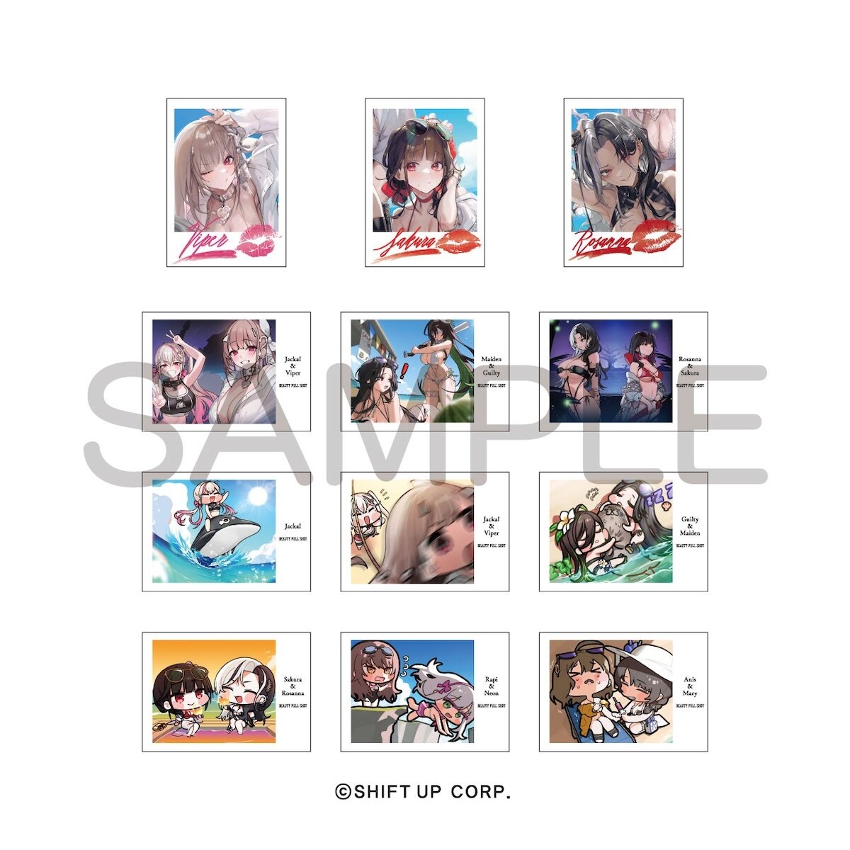Goddess of Victory: Nikke Trading Photo Card Beauty Full