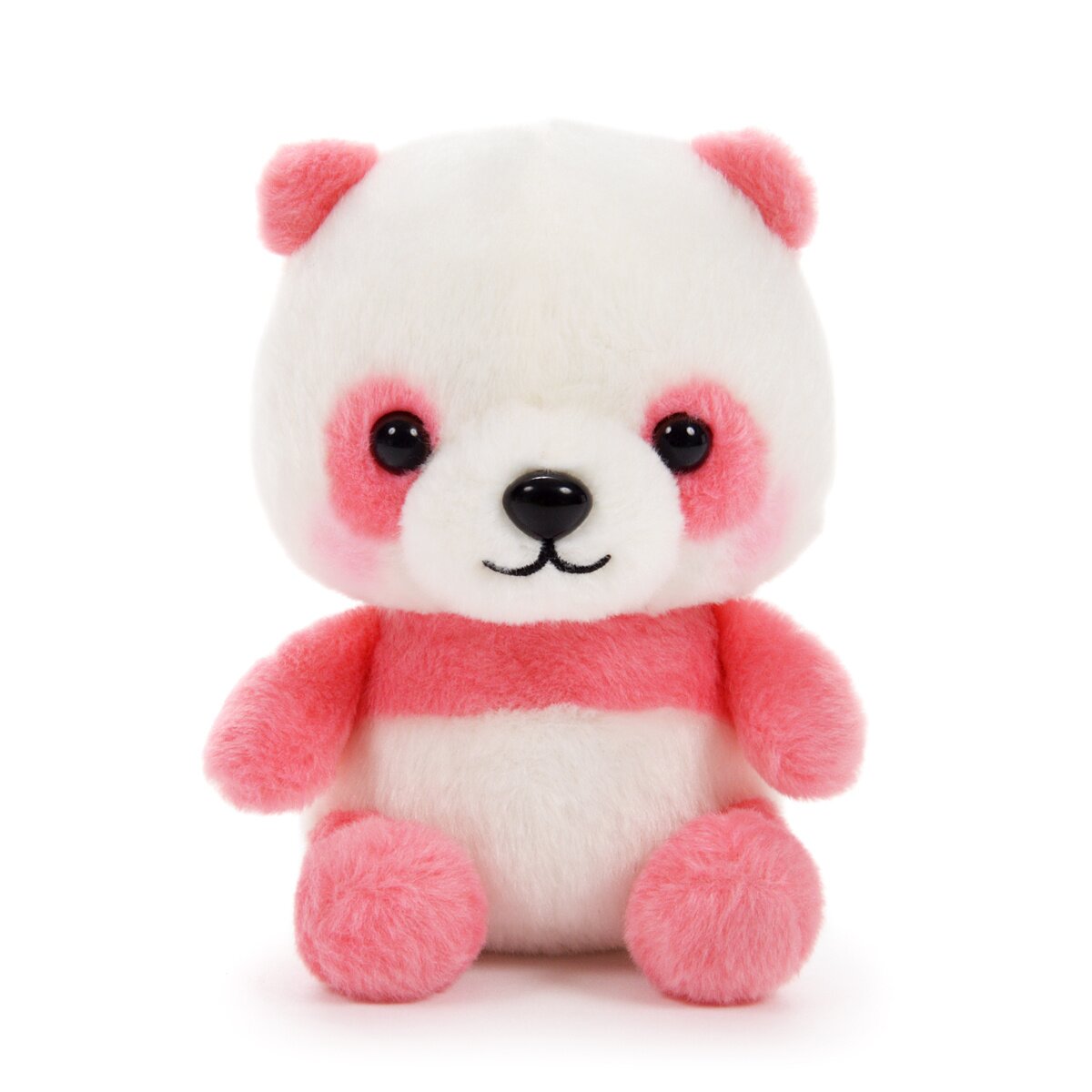 Pink panda stuffed clearance animal