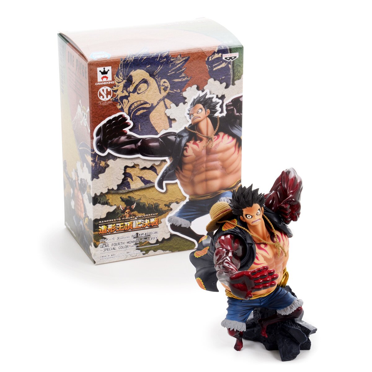 One Piece SCultures Big Figure Colosseum Zokeio Special Gear Fourth Monkey  D. Luffy -Special Color Ver.-