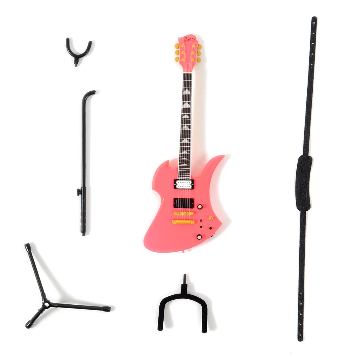 hide Guitar Collection Official Figure Set: SHOCKING PINK Ver.