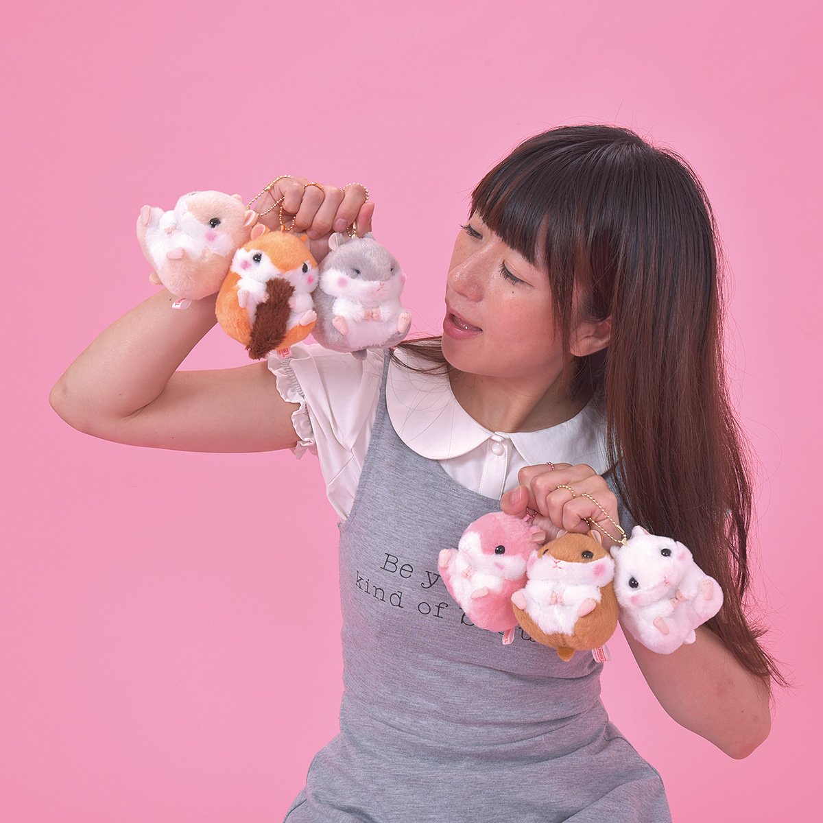 Coroham Coron Hamster Plush Collection (Ball Chain): Amuse - Tokyo