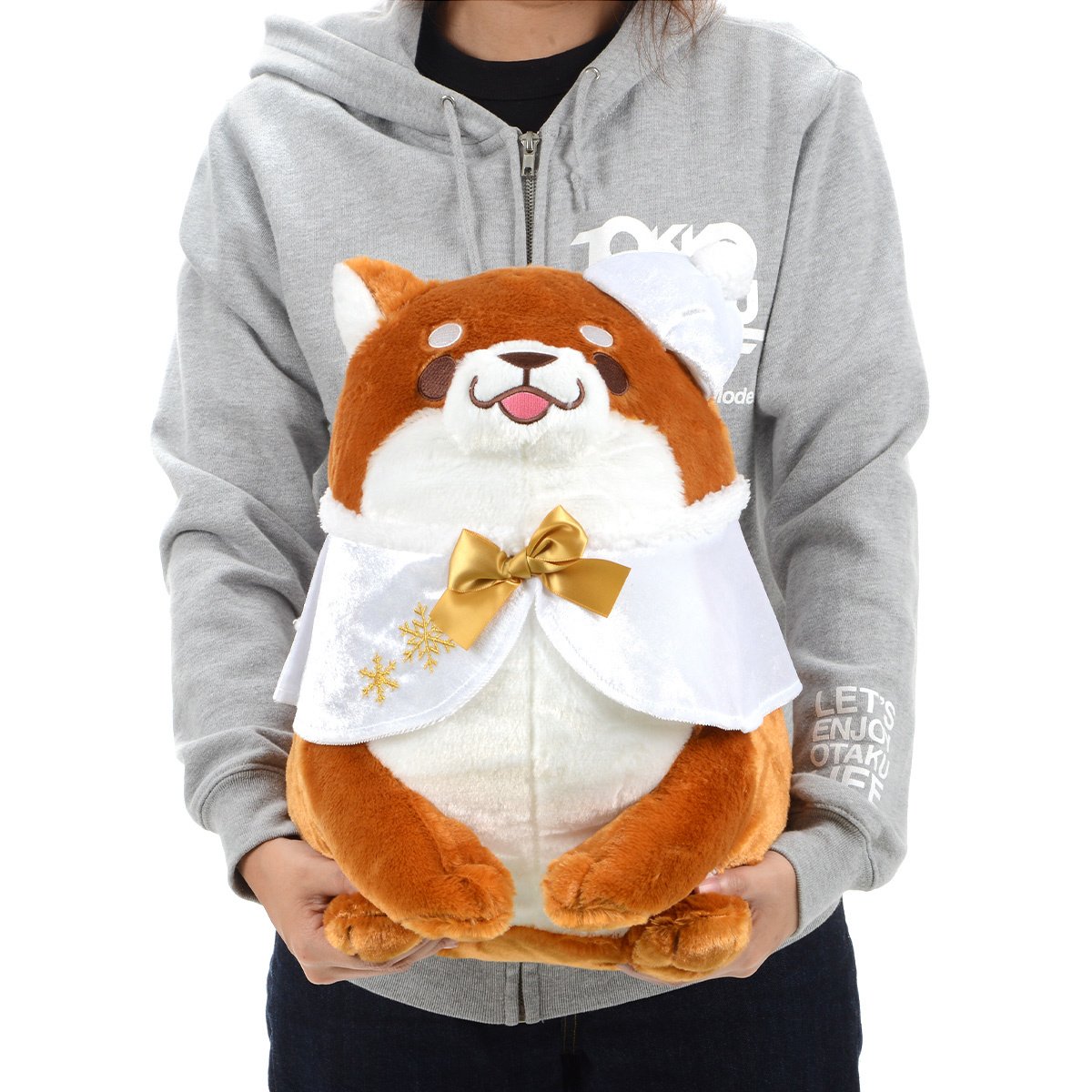 Chuken Mochi Shiba Hokkori Cape Big Plush Collection - Tokyo Otaku