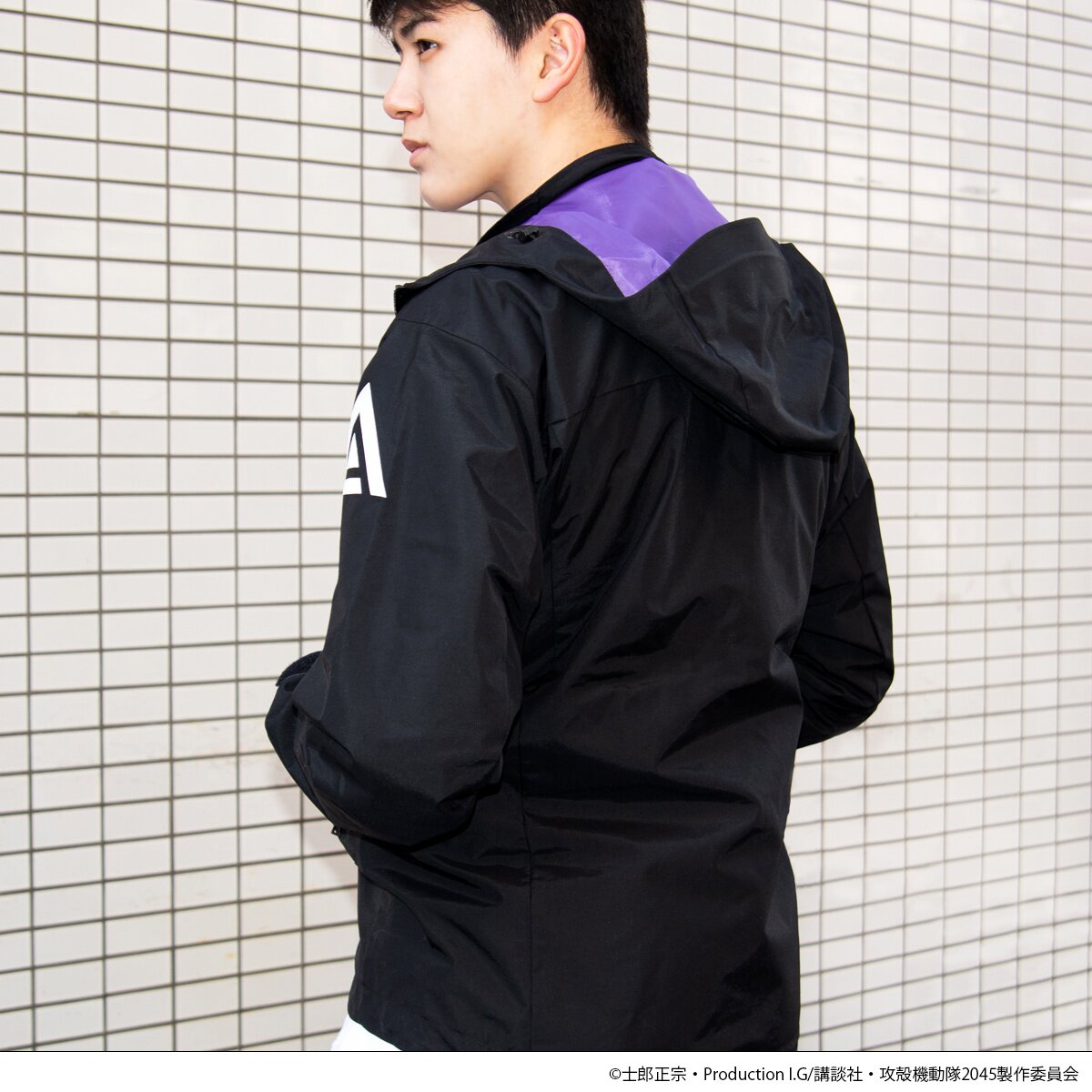 Ghost in the Shell: SAC_2045 Hard Shell Jacket - Tokyo Otaku Ghost in the Shell: SAC_2045 Hard Shell Jacket - Tokyo Otaku