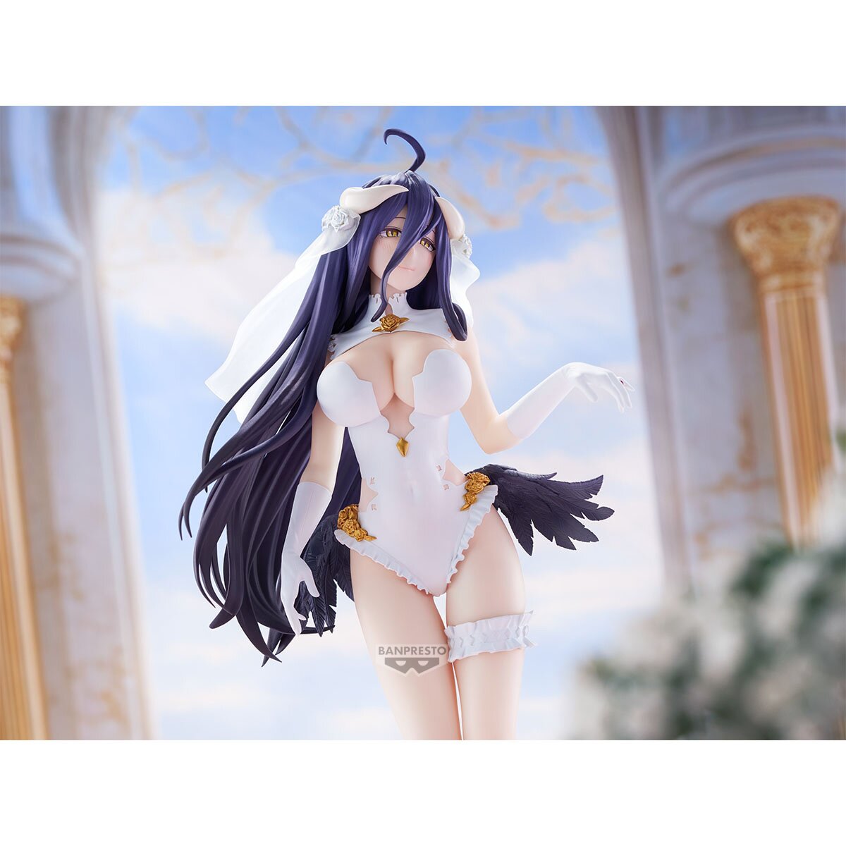 Overlord Glitter & Glamours Albedo: Wedding Ver. Non-Scale Figure