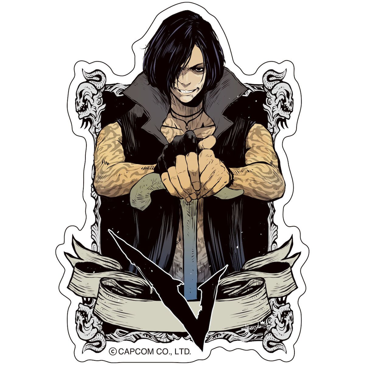 Capcom x B-Side Label Devil May Cry 5 Sticker Collection: Capcom