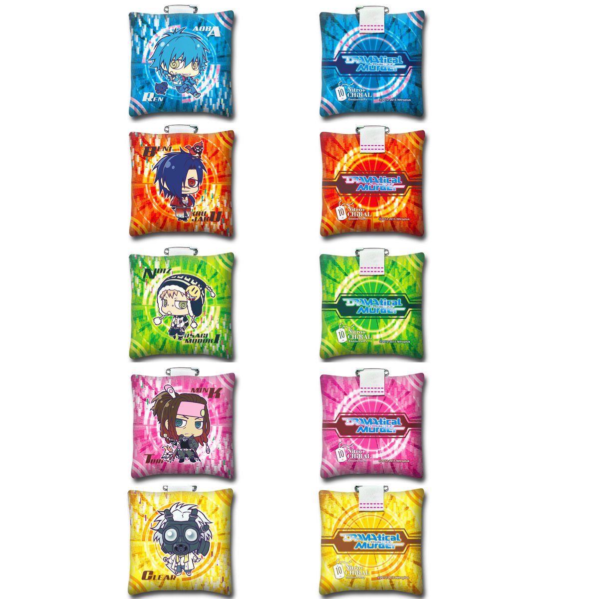 Dramatical Murder Plush Badges - Tokyo Otaku Mode (TOM)