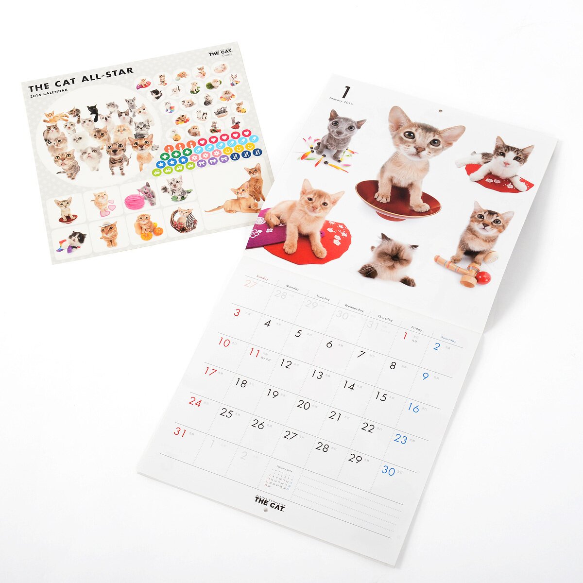 The Cat All-Star 2016 Calendar - Tokyo Otaku Mode (TOM)