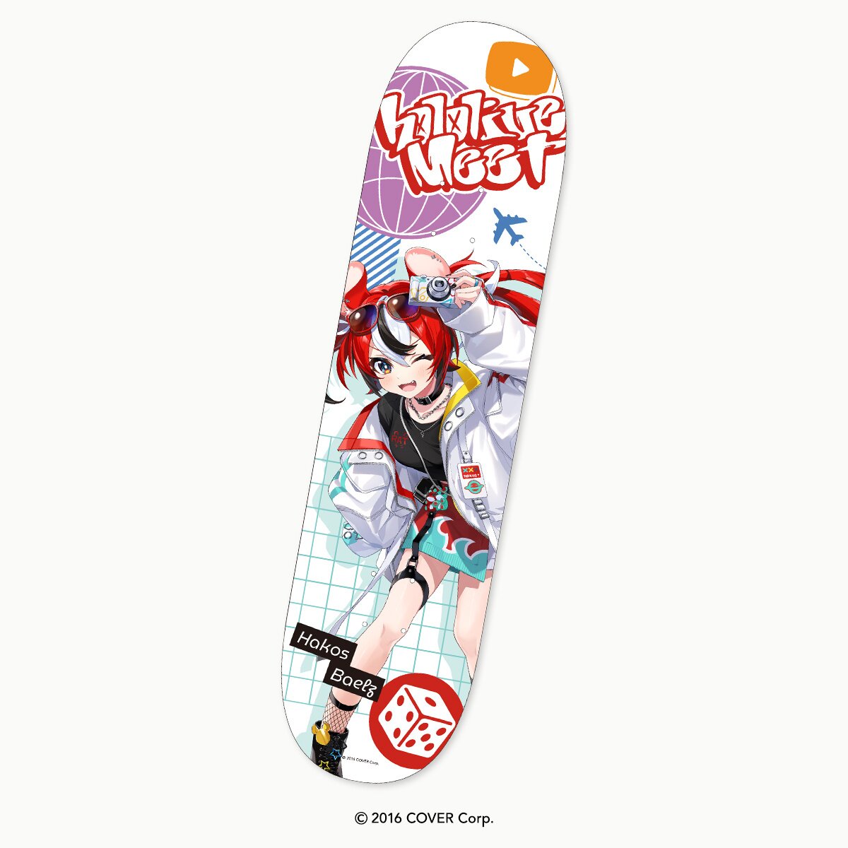 hololive Meet Graphic Skateboard Deck - Tokyo Otaku Mode (TOM)