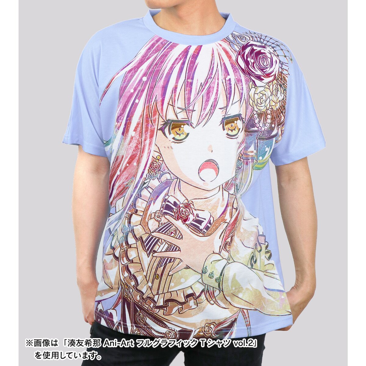 CDJapan : BanG Dream! Girls Band Party! Mashiro Kurata Ani-Art Full Graphic  T-shirt Unisex Vol.3 XL Collectible