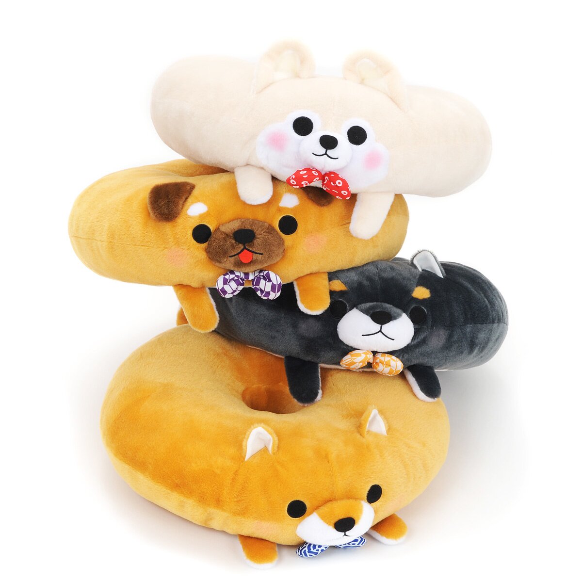 Mameshiba San Kyodai Dog Donut Cushions - Tokyo Otaku Mode (TOM)