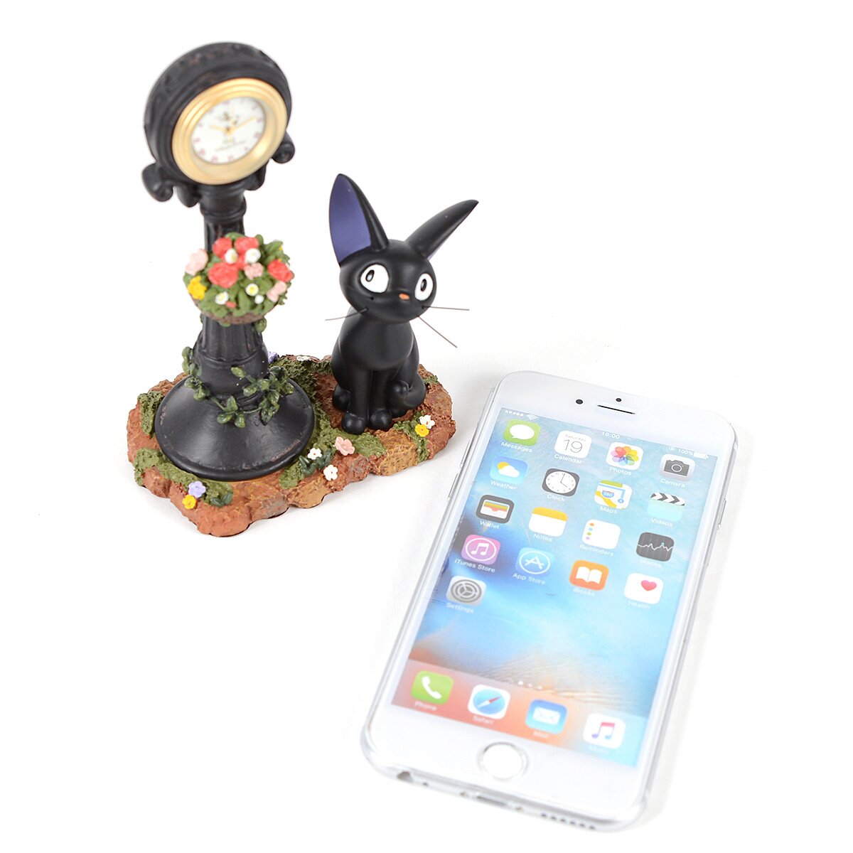 Kiki's Delivery Service Jiji in Town Clock (Diorama Style) Ghibli