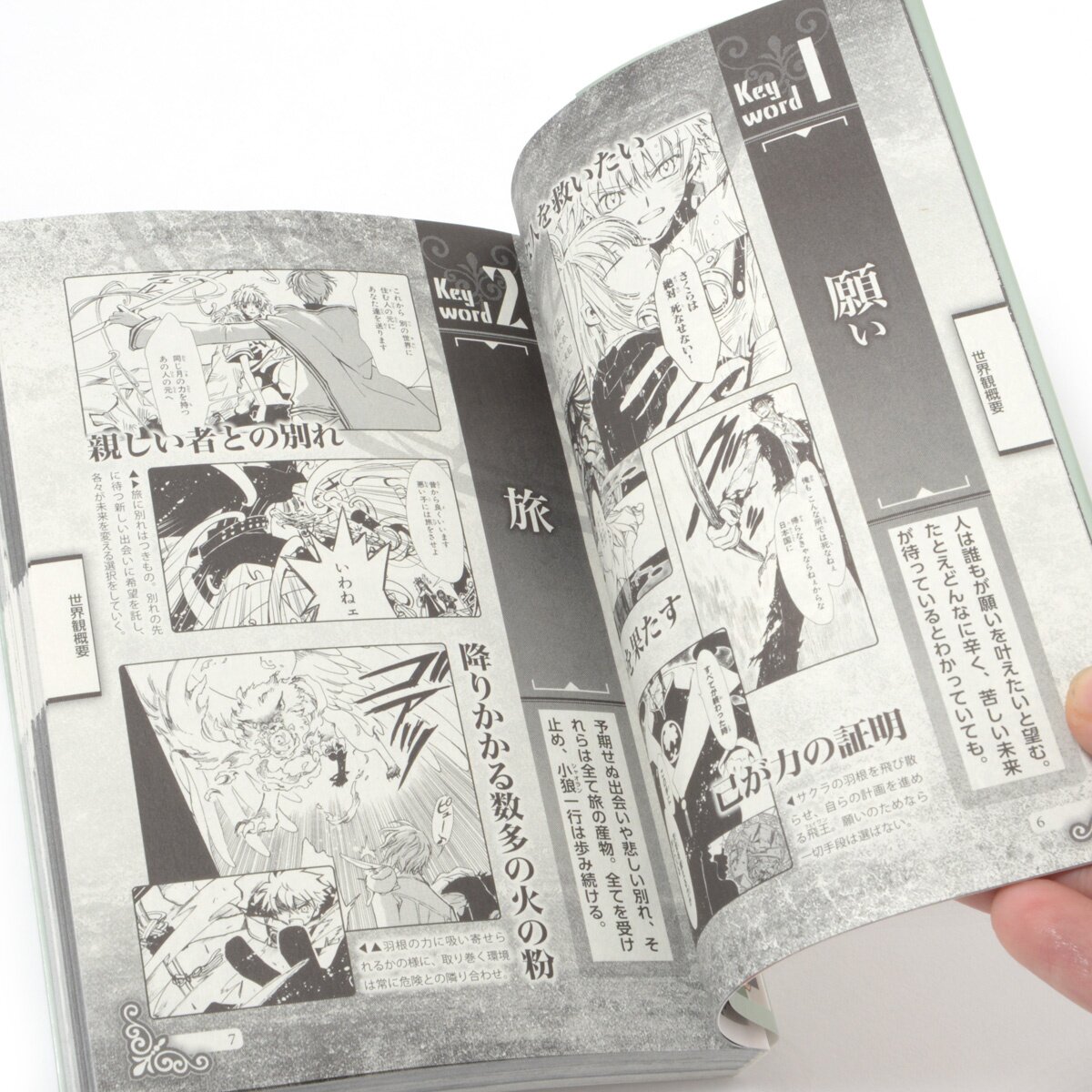 tsubasa確認ページ Tsubasa Official Guide Book: Caractere Chronicle: CLAMP