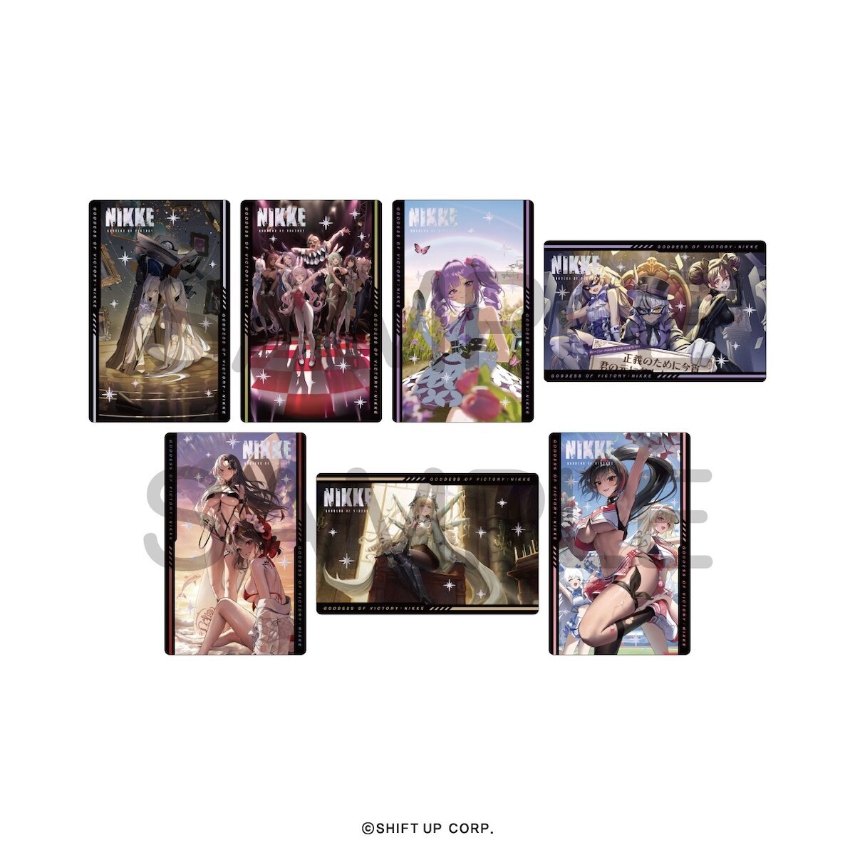Goddess of Victory: Nikke Gun Girl Metal Card Collection Vol. 3