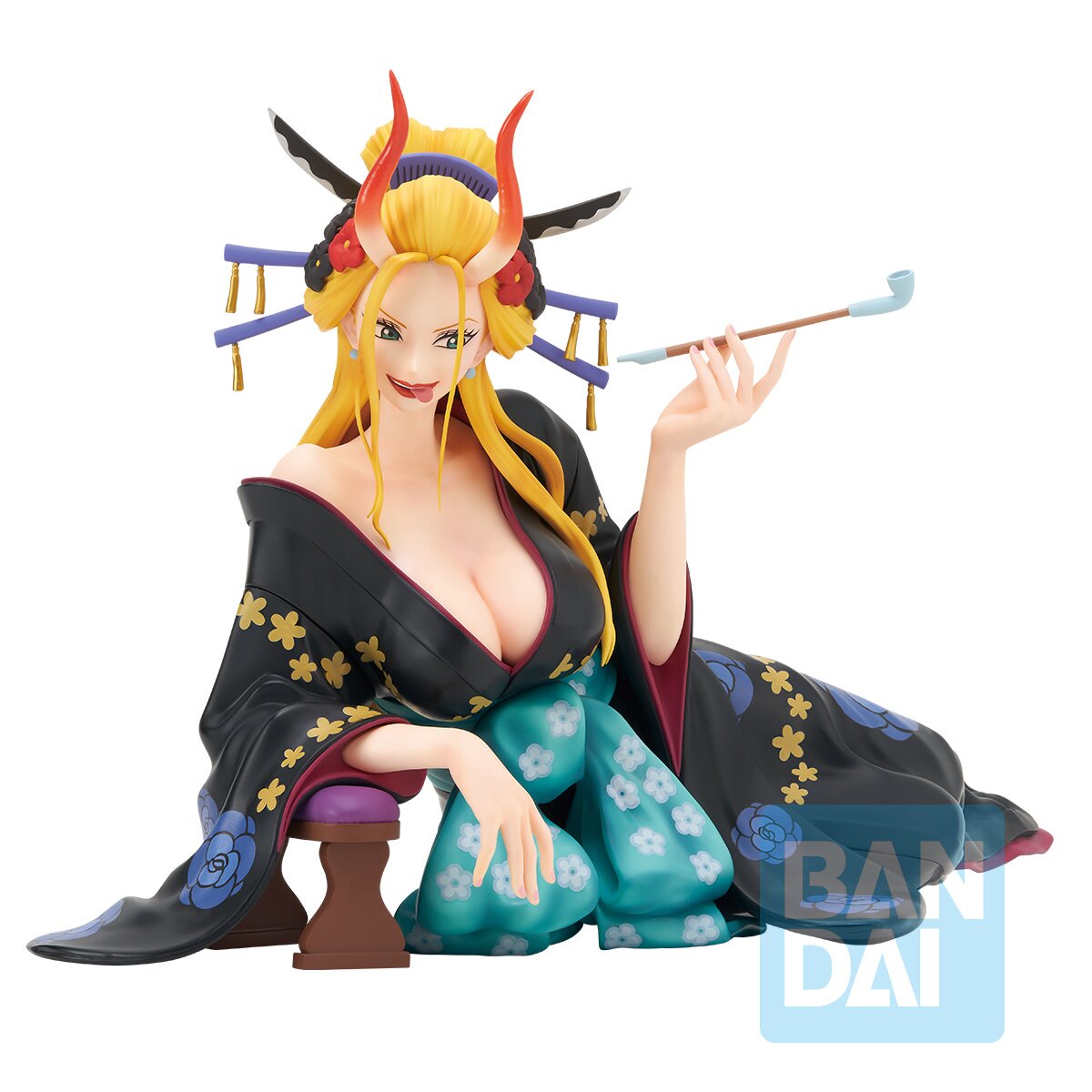 Bandai Ichibansho One Piece Glitter of Ha Black Maria Figure black