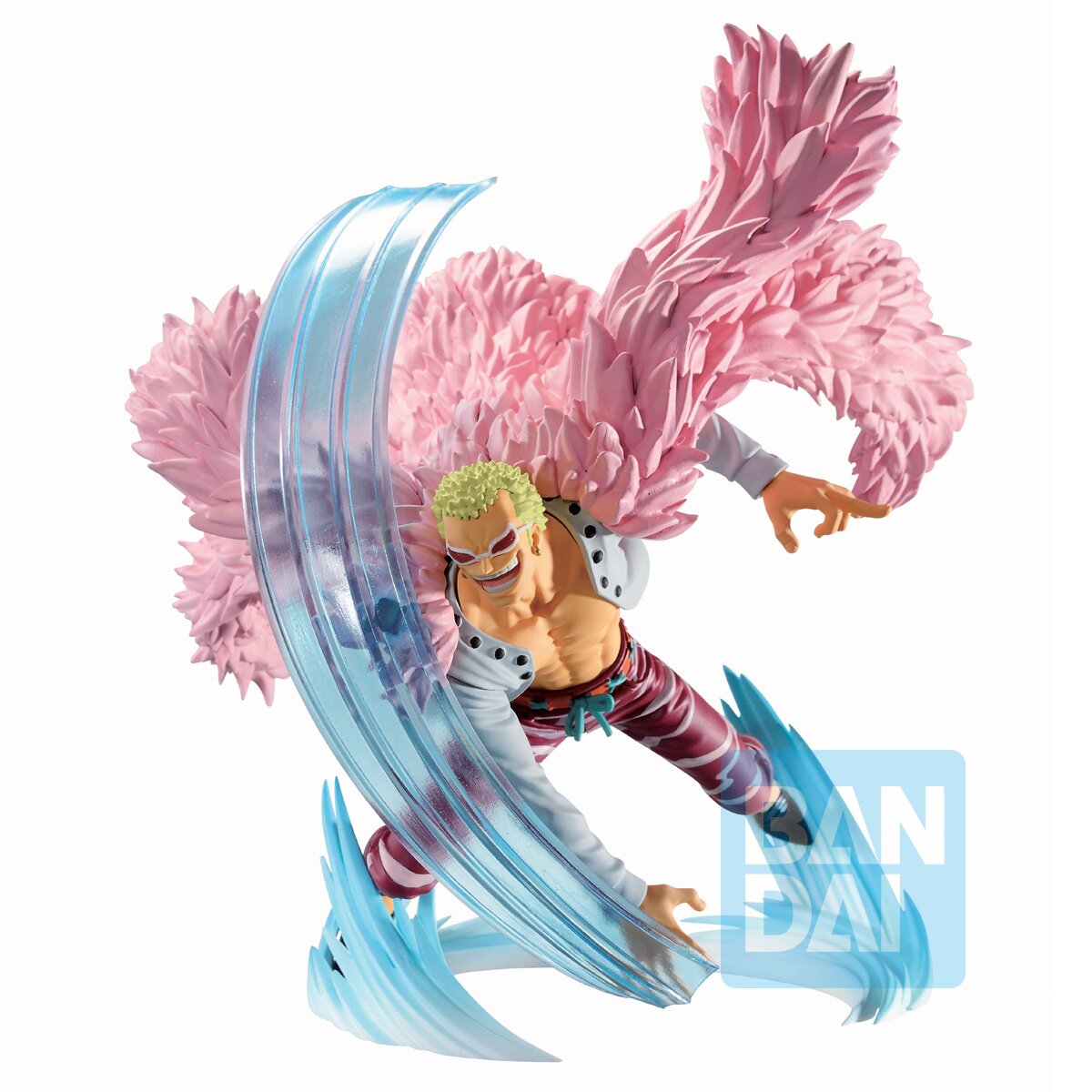 Anime character Donquixote Doflamingo with glasses accessories One