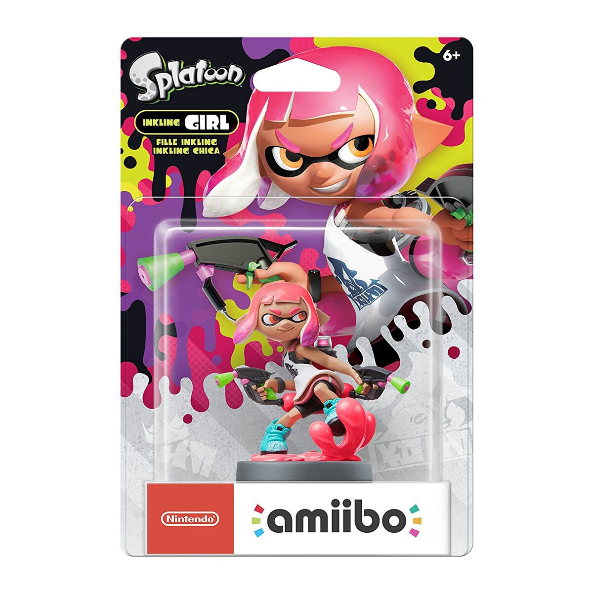 Splatoon Inkling Girl amiibo (Neon Pink) - Tokyo Otaku Mode (TOM)