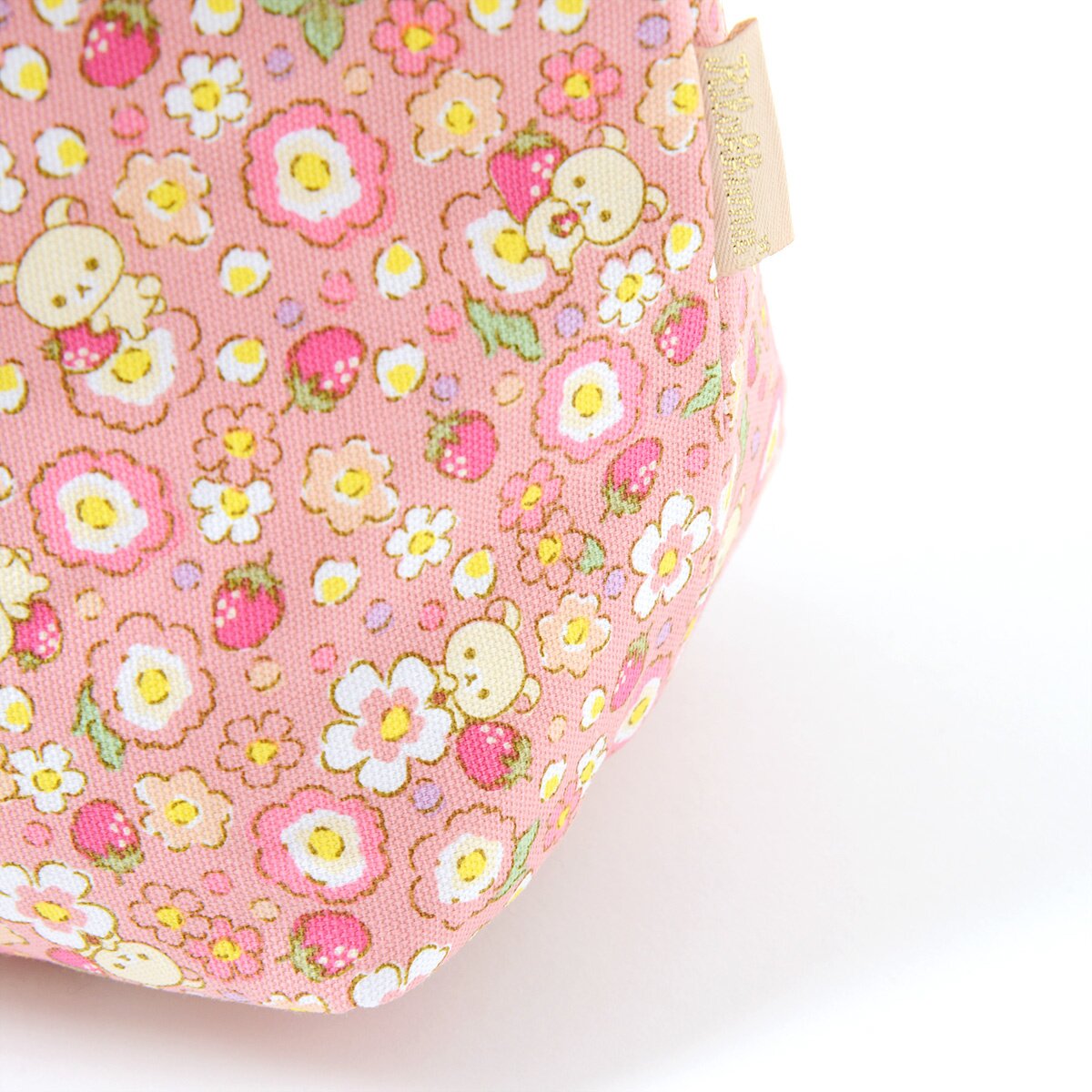 Korilakkuma Strawberry Flower Mini Tote Bag: San-X - Tokyo